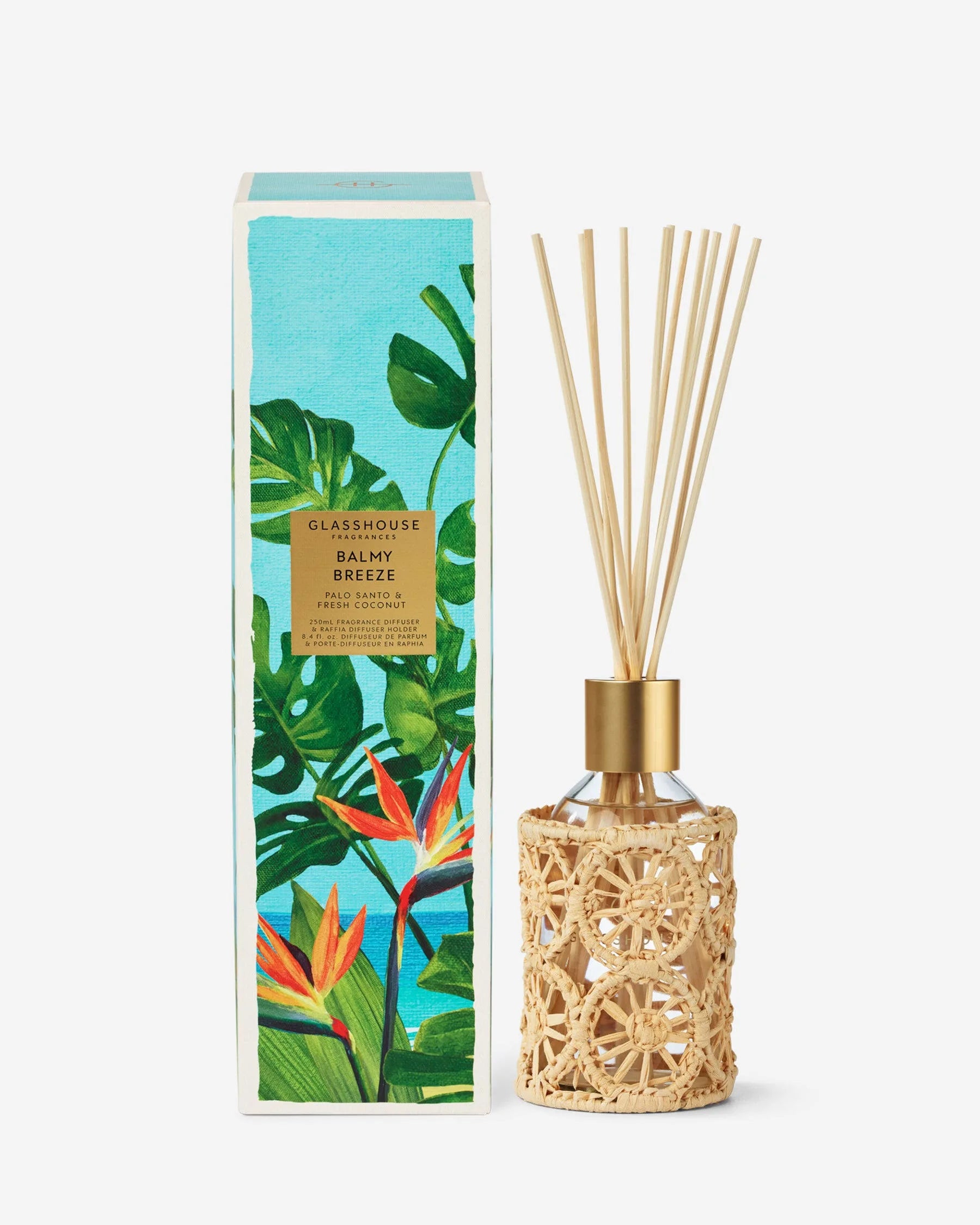 Glasshouse Diffuser (14 Scents) 8.4 0z