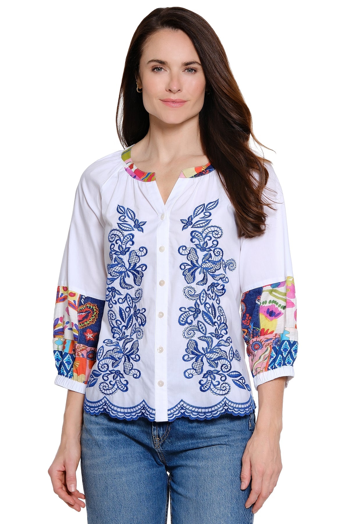 Allison Embroiled Top