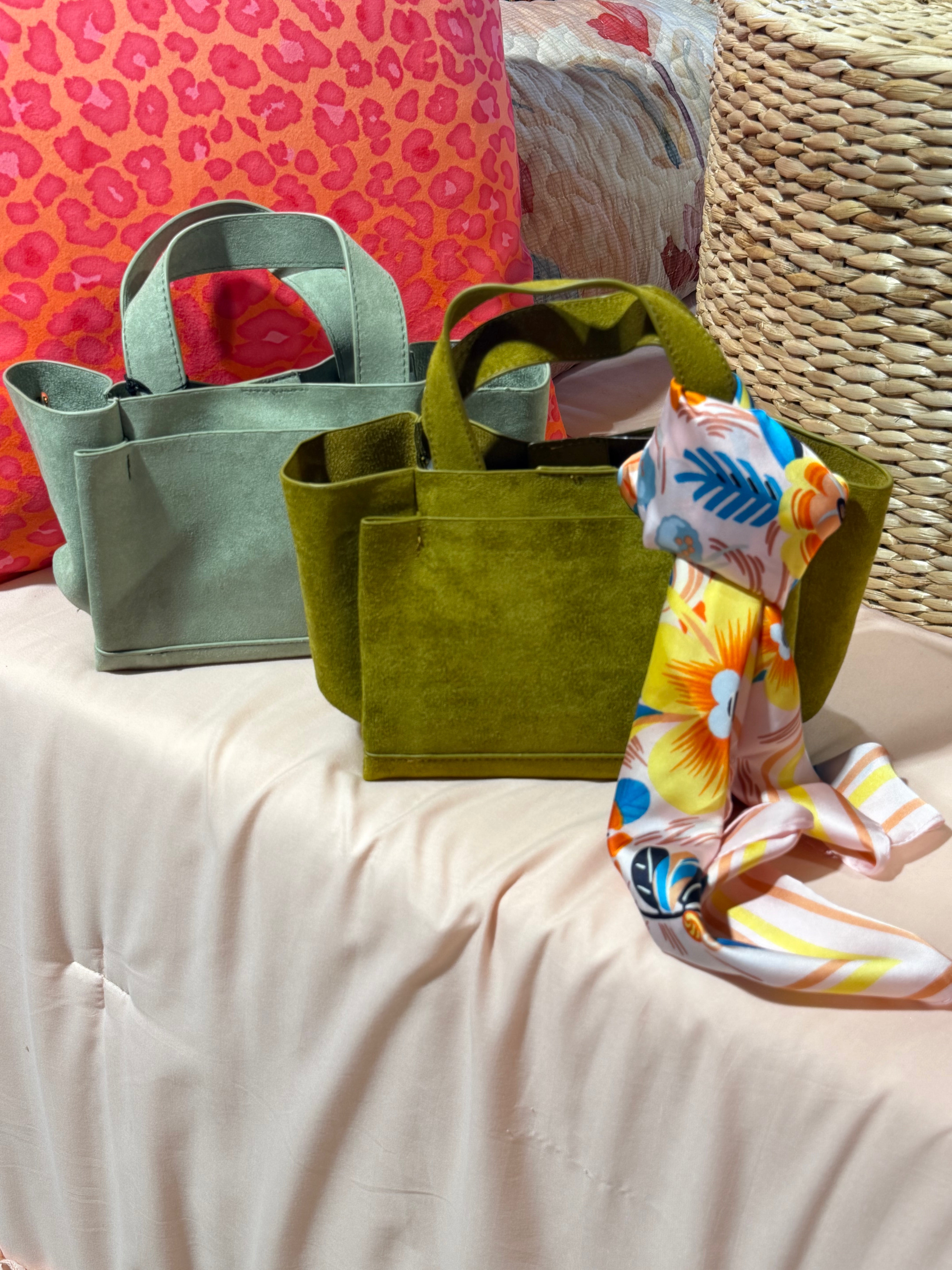 Ella Mini Suede Purse (2 colors)
