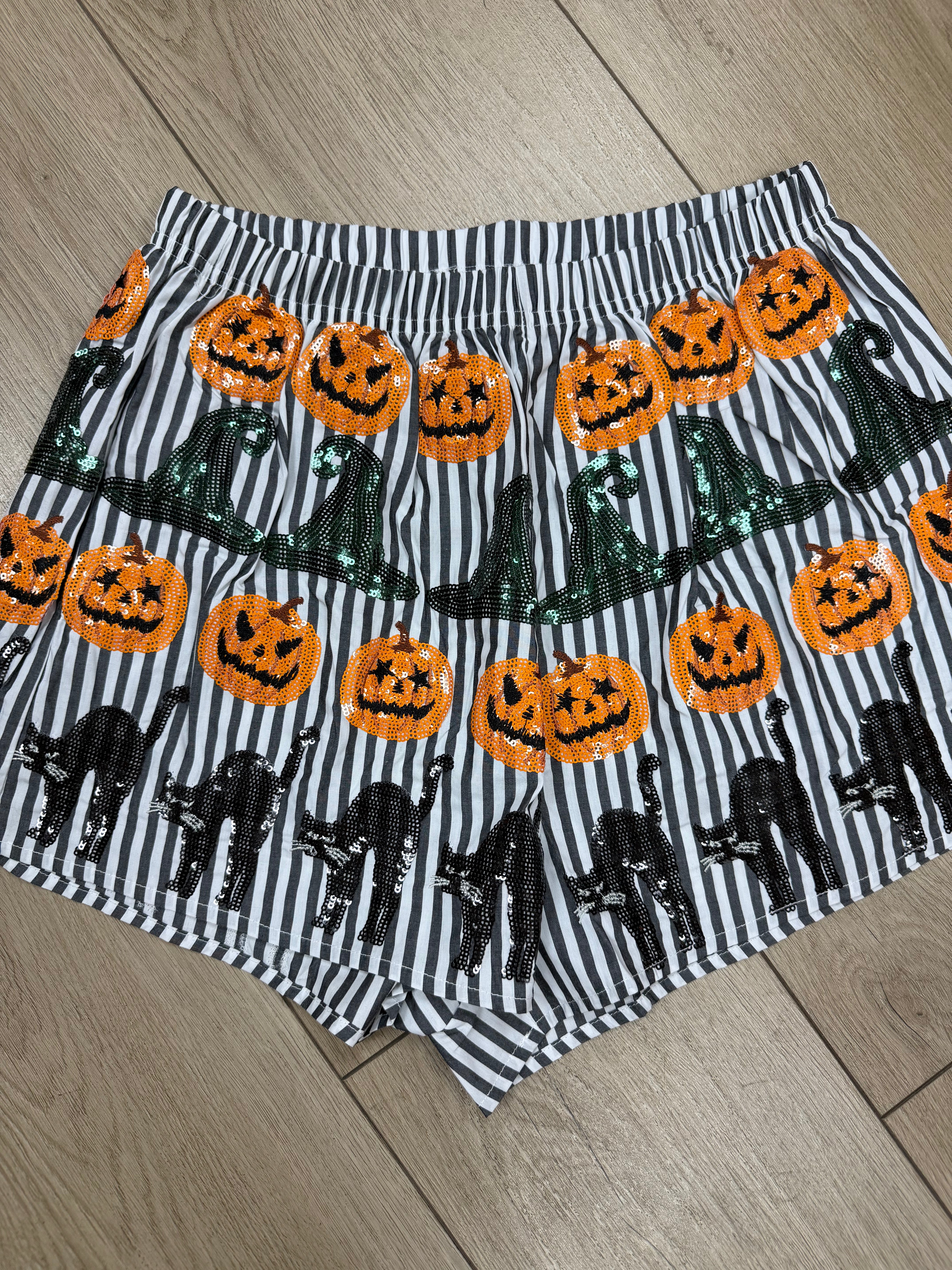 Pumpkins & Cats- Top/ Bottom