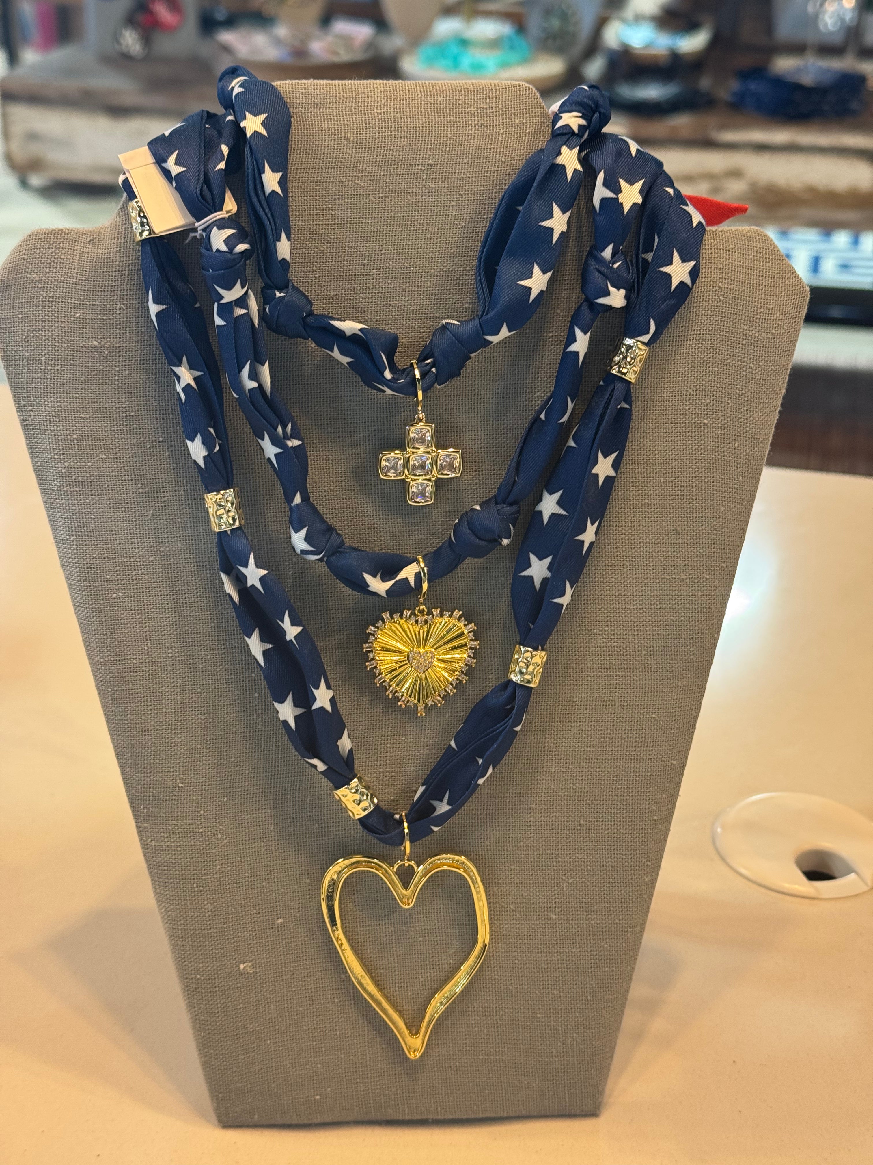 USA Scarf or Necklace-Assorted