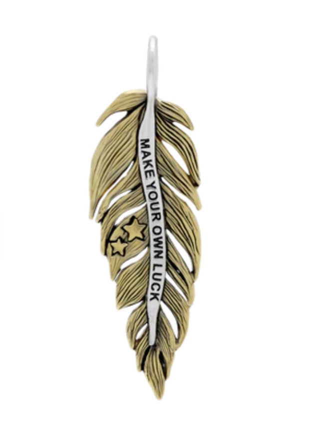 Lucky Feather Pendant