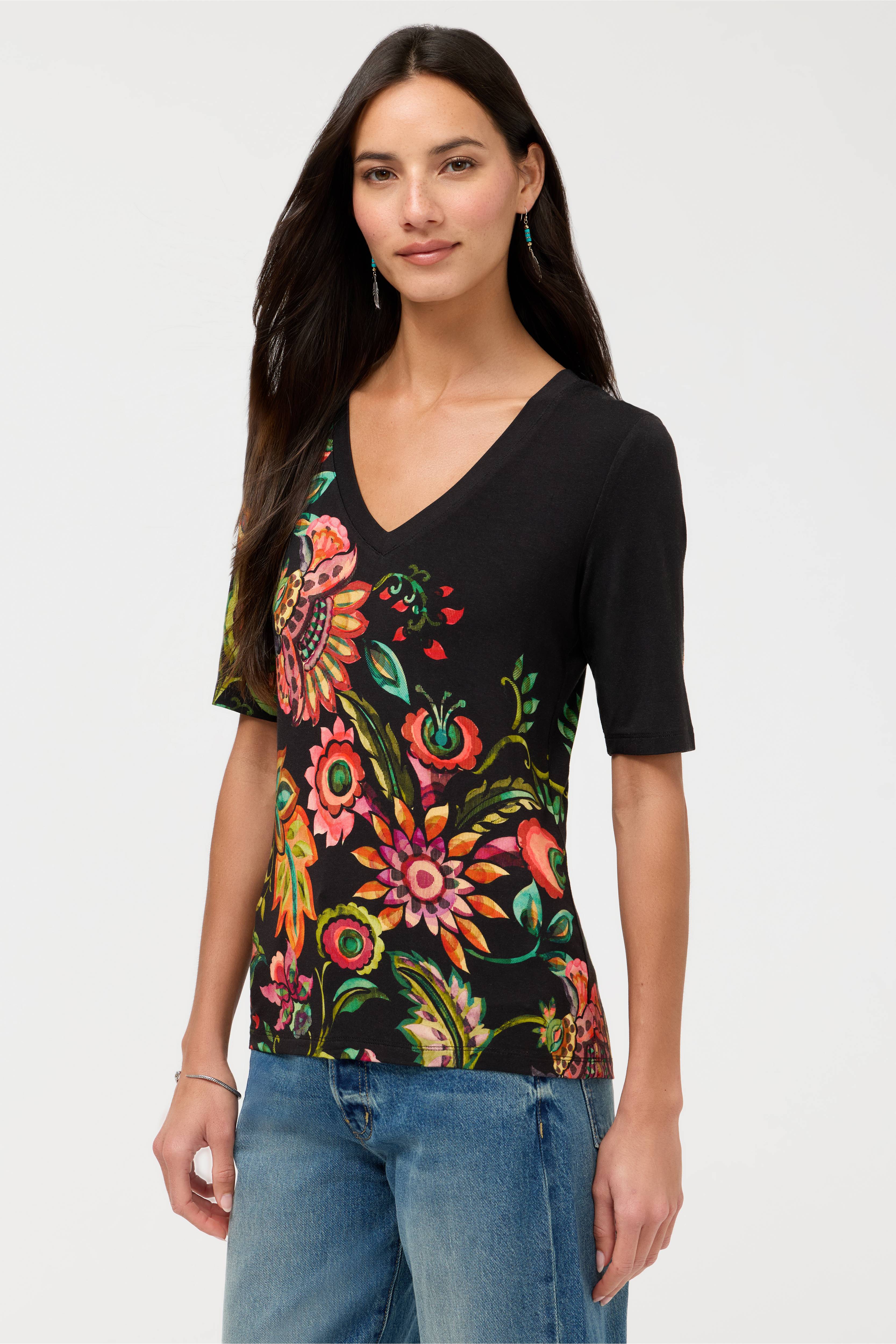 Janie Elbow Tee