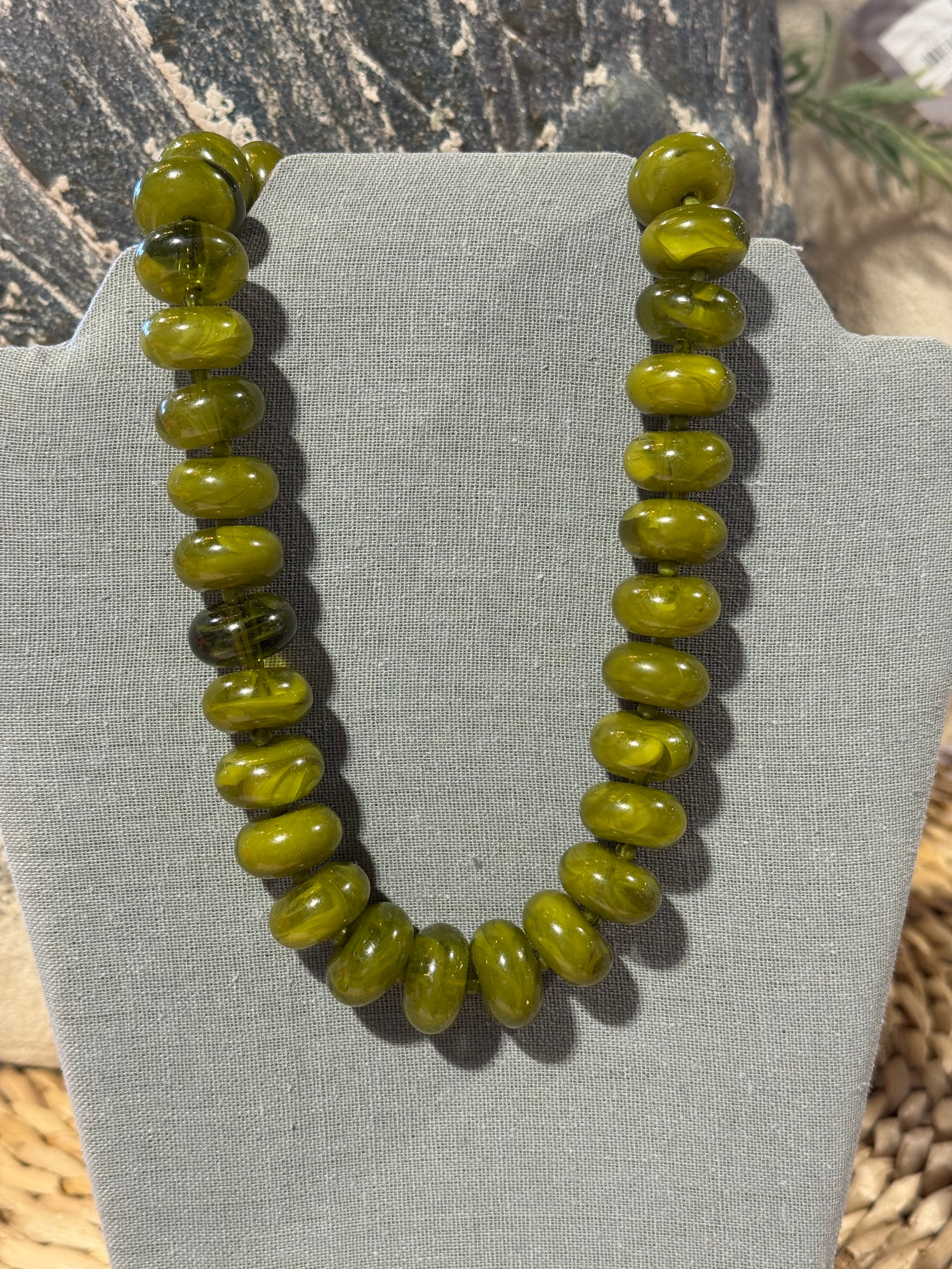 Bailey Chunky Beaded Necklace- Assorted***