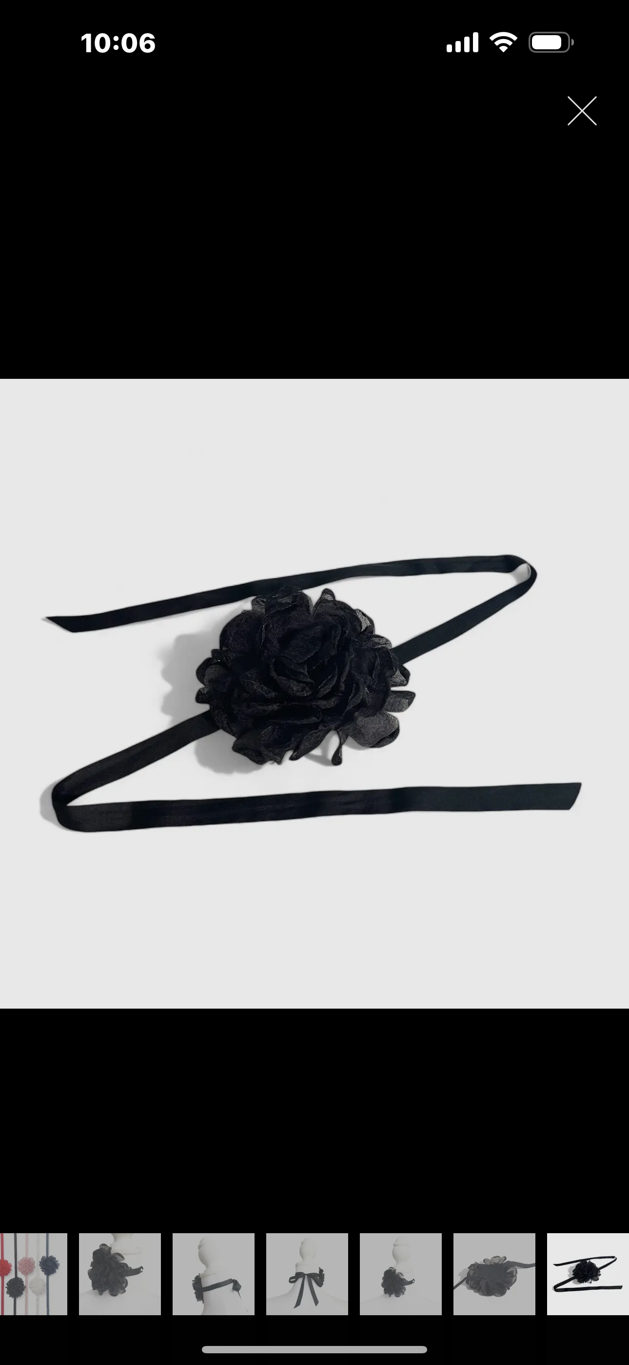 Flower Choker ( 2 Colors)