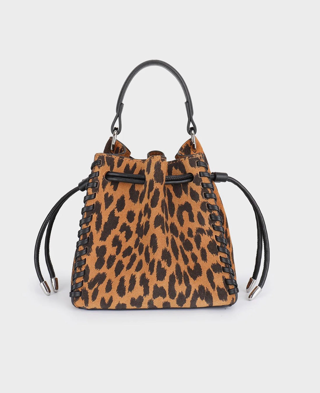 Suede Leopard Purse-Assorted