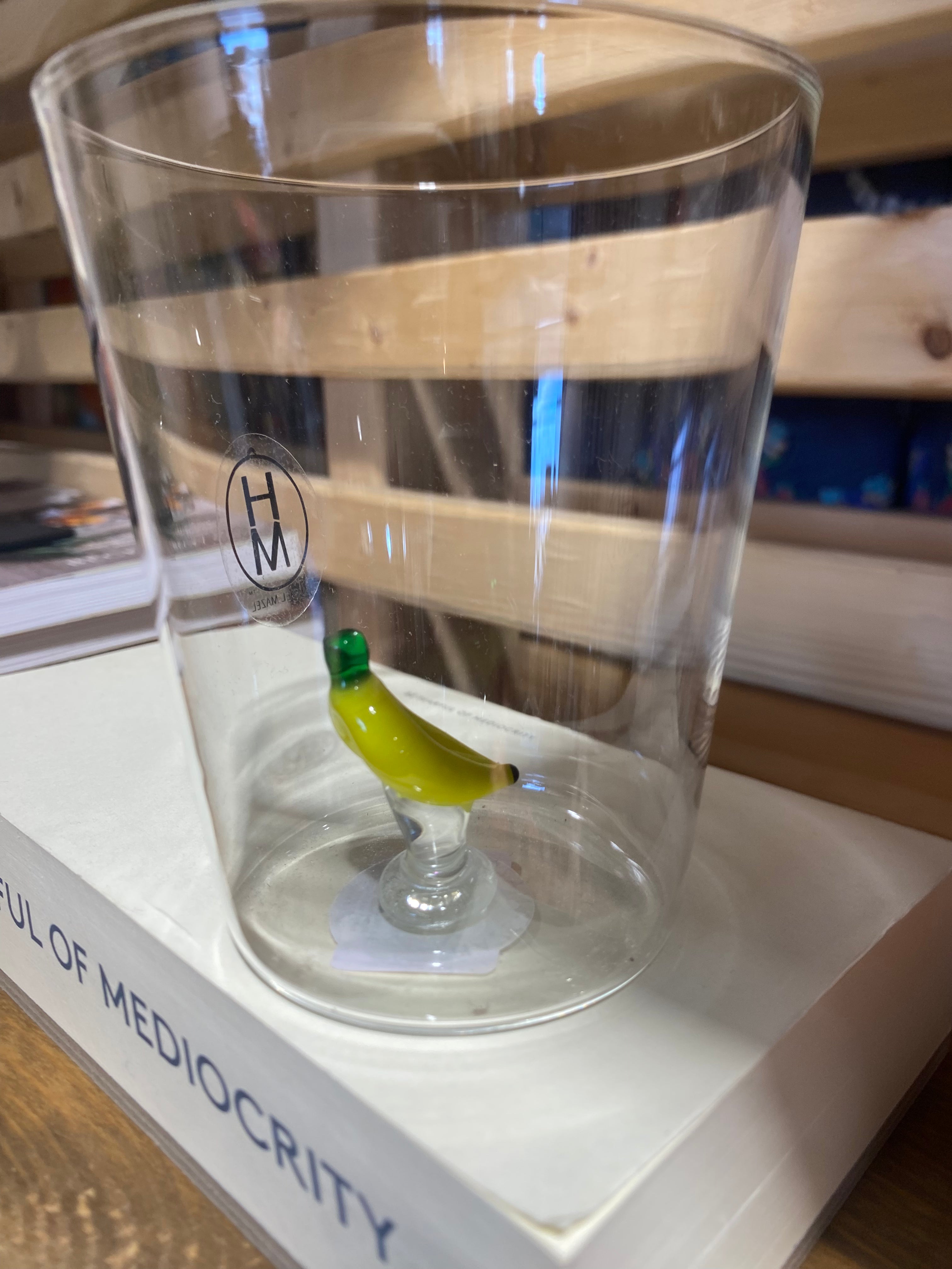 Figurine Drinking Glass