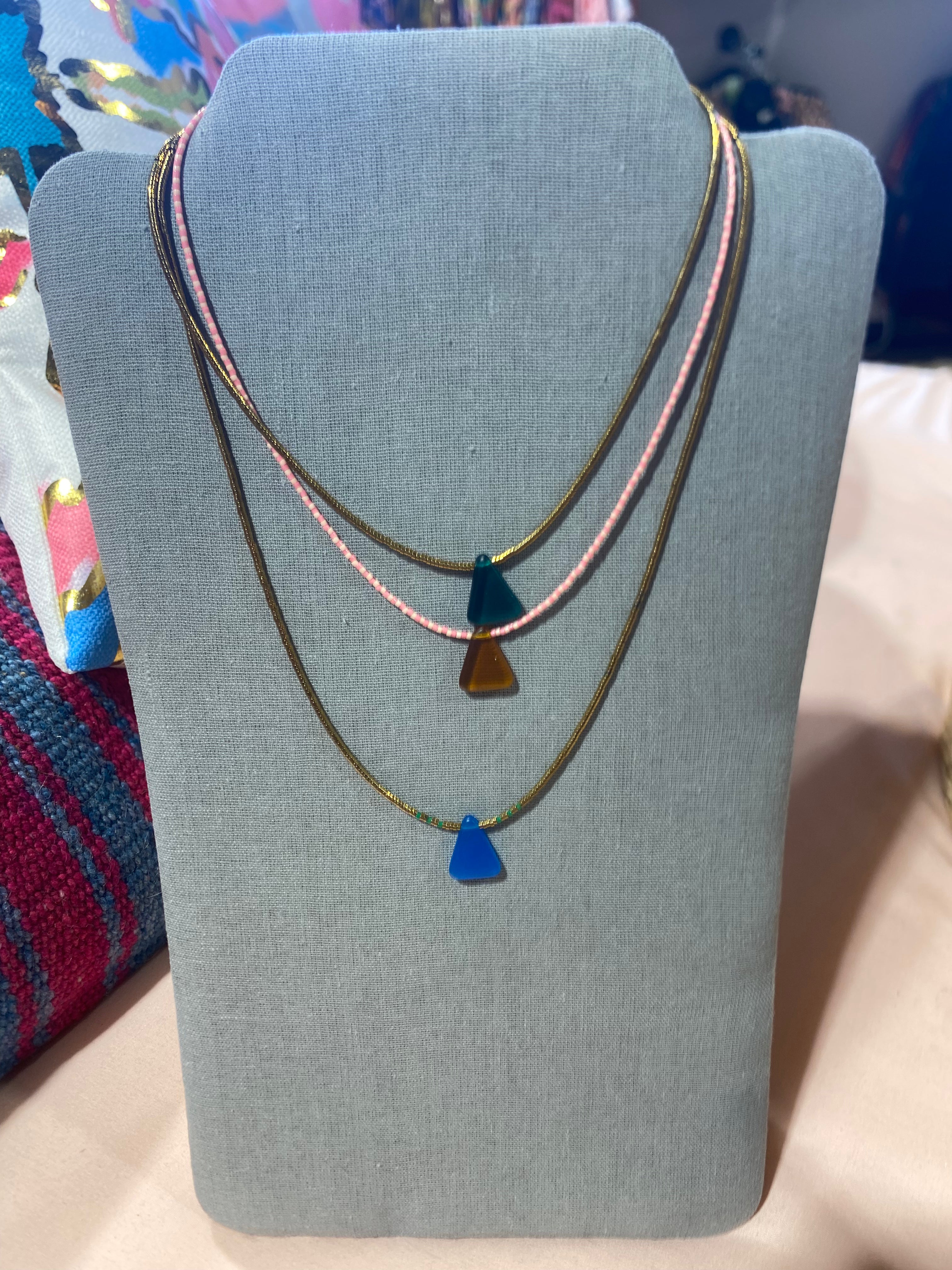 Czech Glass Necklace- Assorted