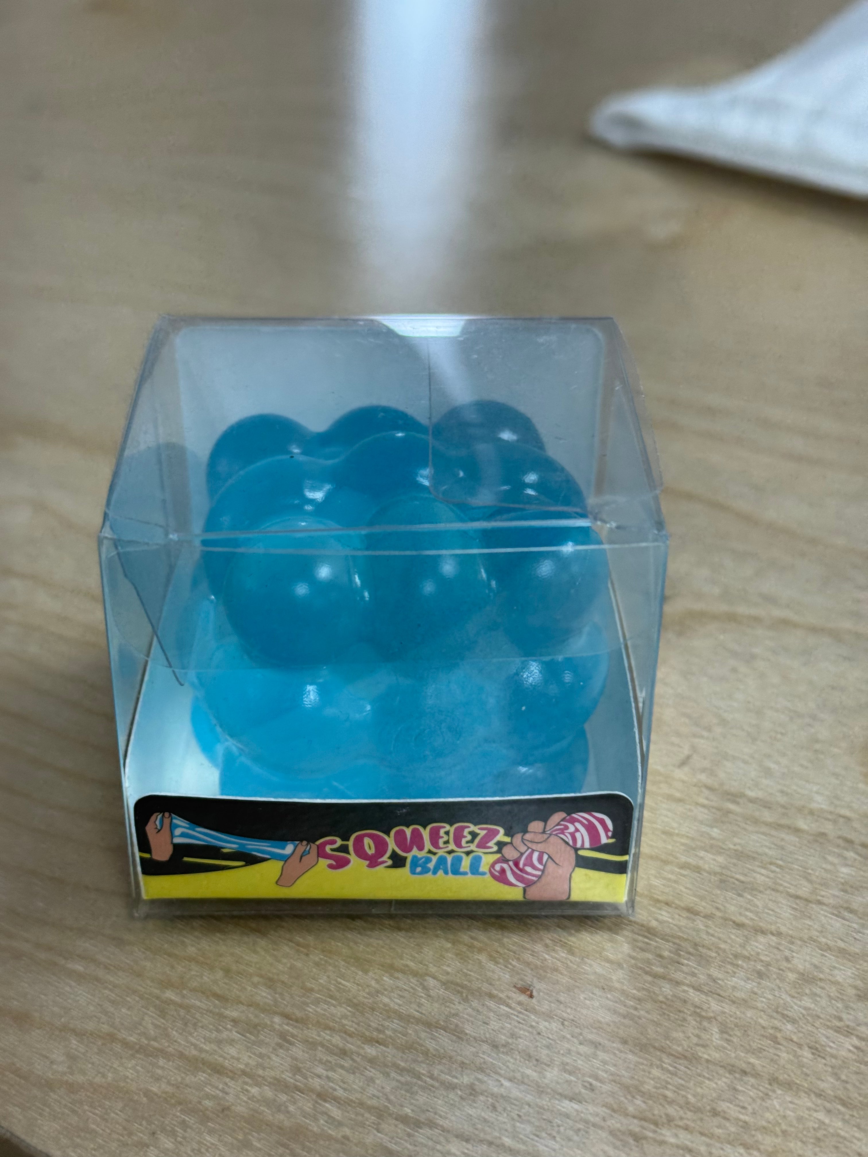 Sequin Glitter jellyfish squishy sensory toy-no brand