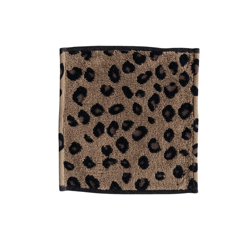 Leopard Washcloths