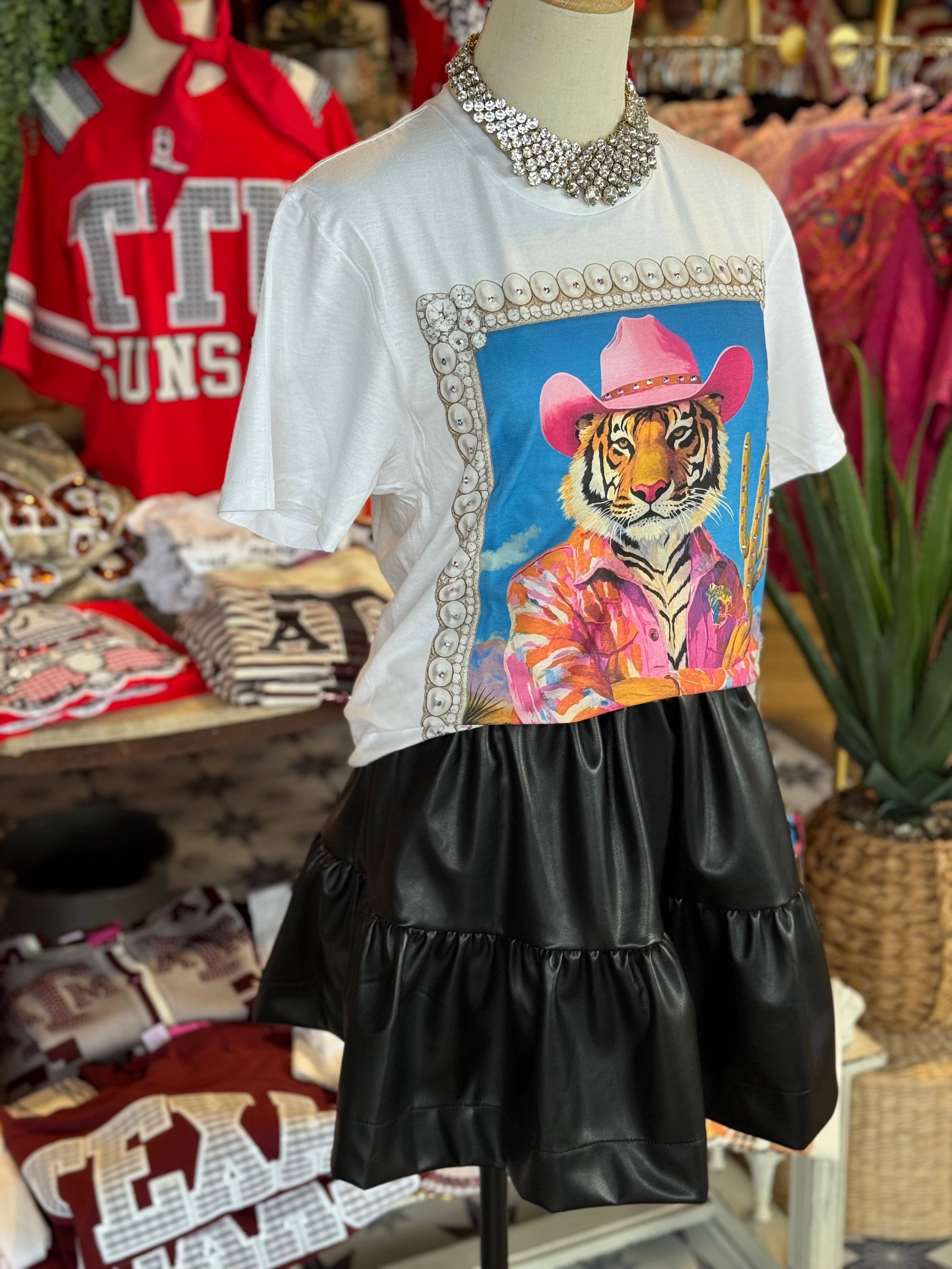 Cowboy Tiger Tee
