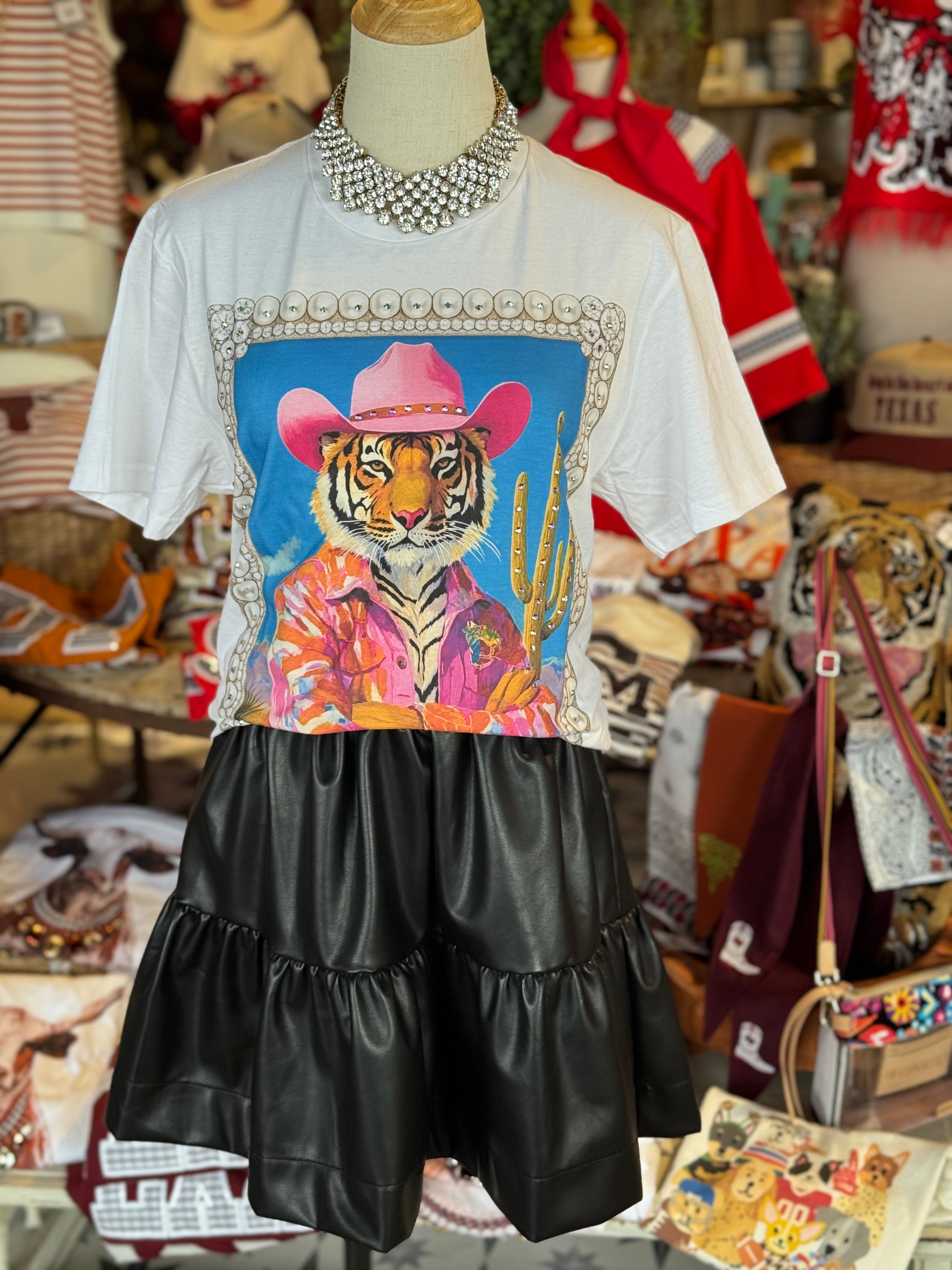 Cowboy Tiger Tee