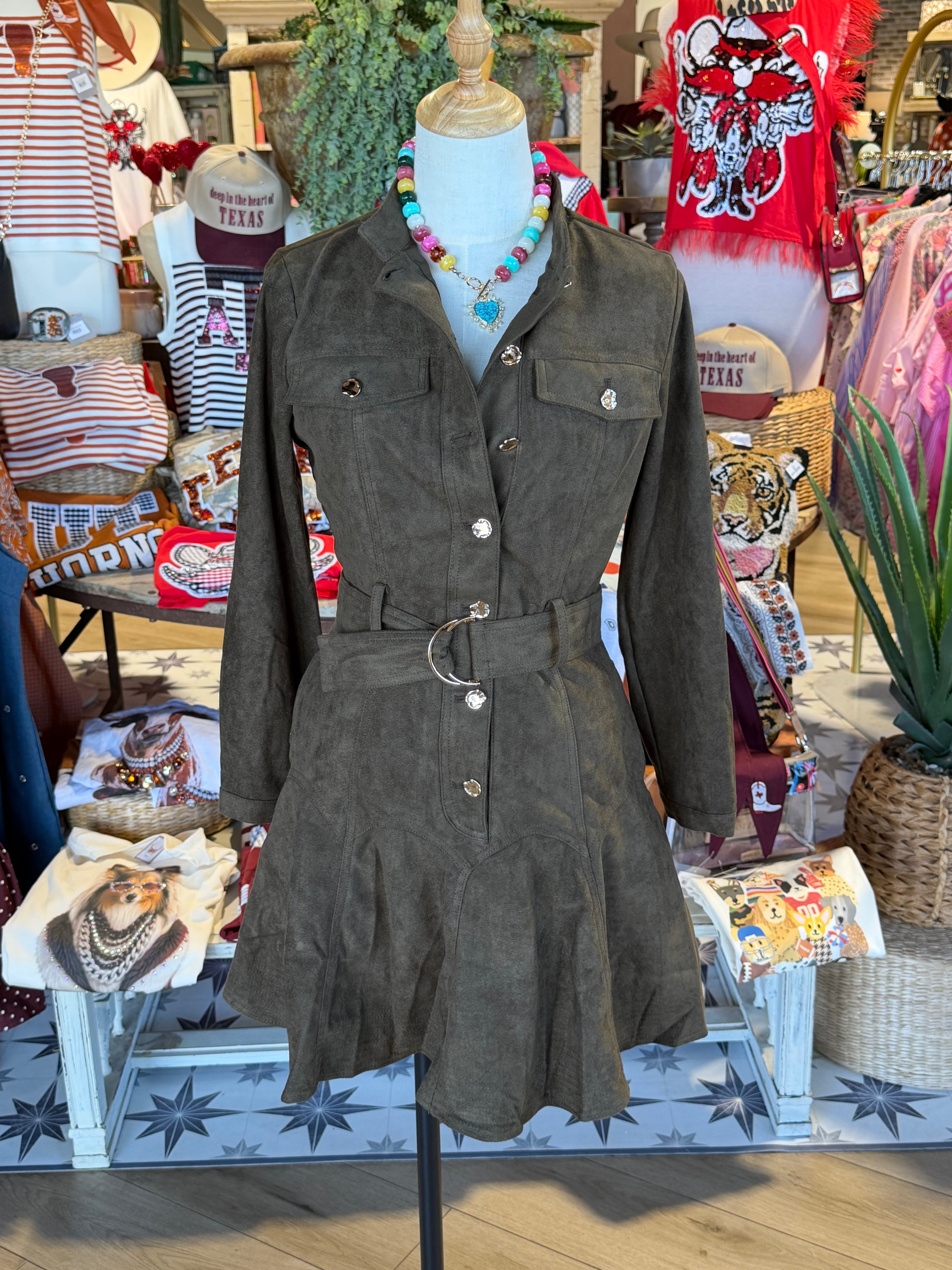 Belted Olivia Dress