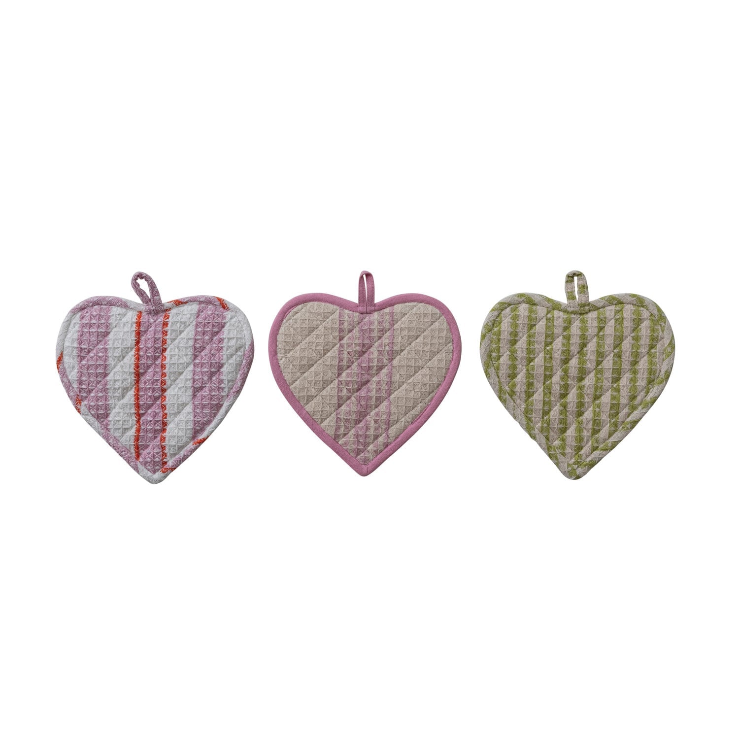 Heart Potholders (3 Colors)