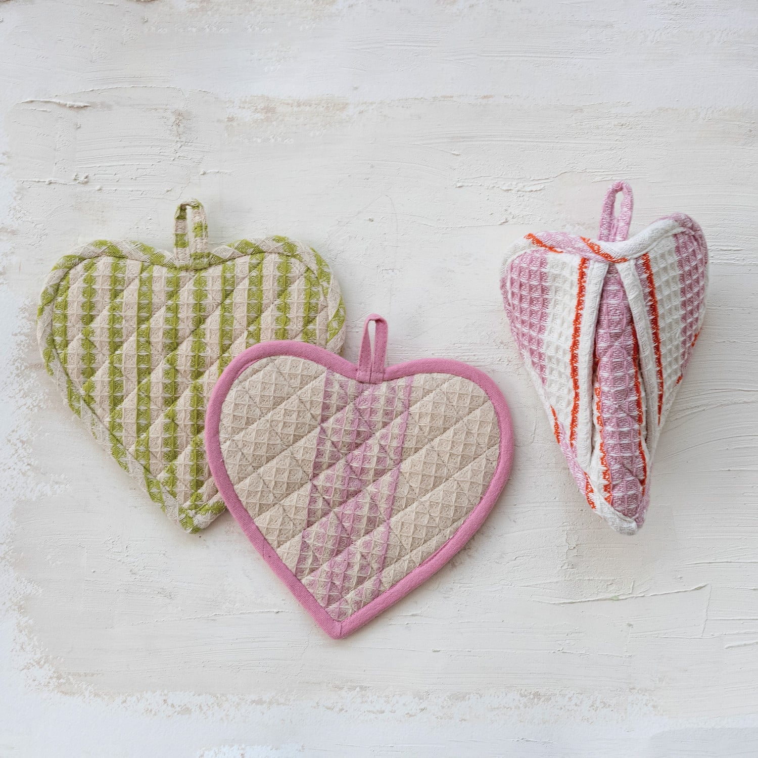 Heart Potholders (3 Colors)