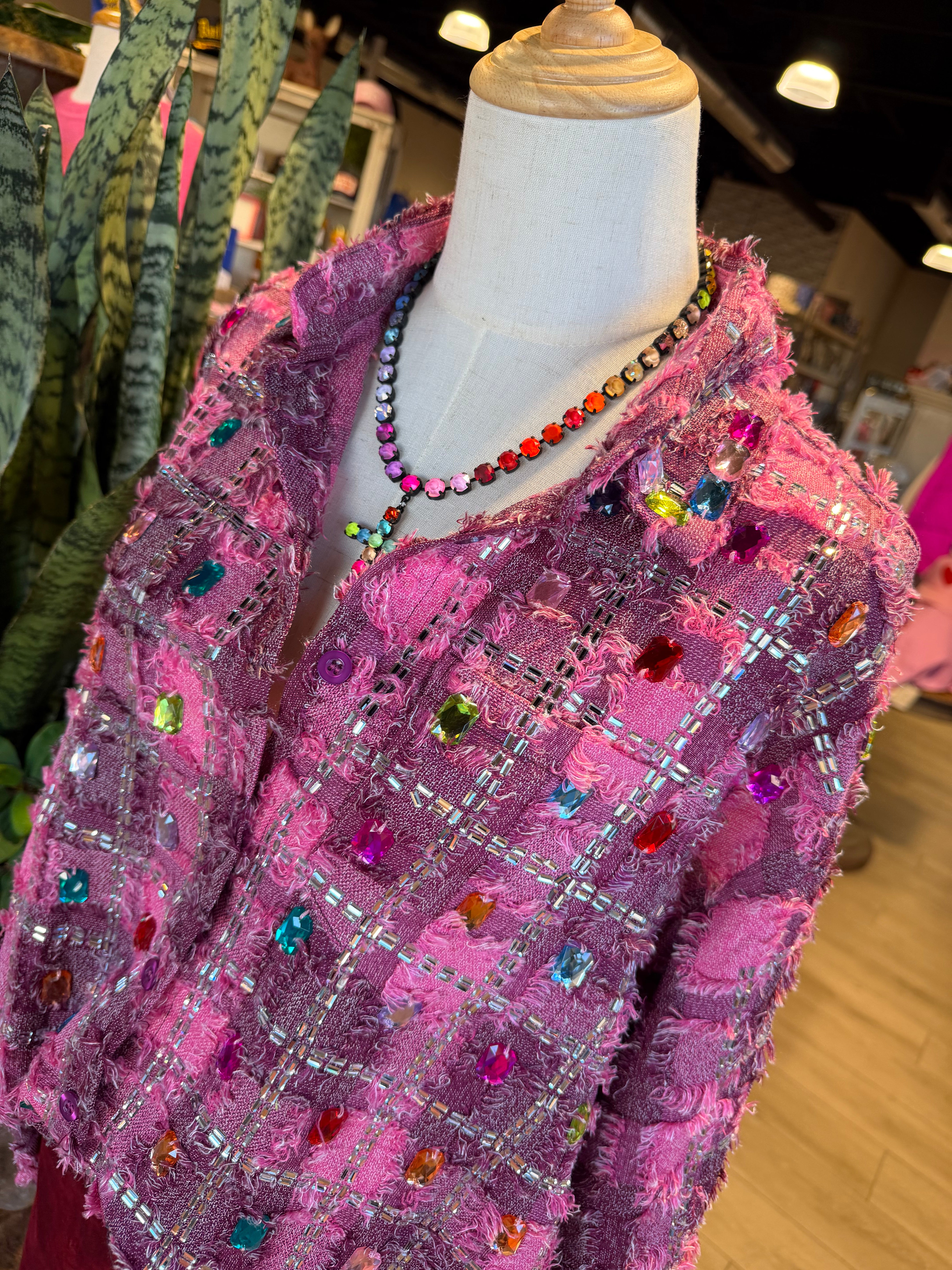 Magic Rhinestone Top***