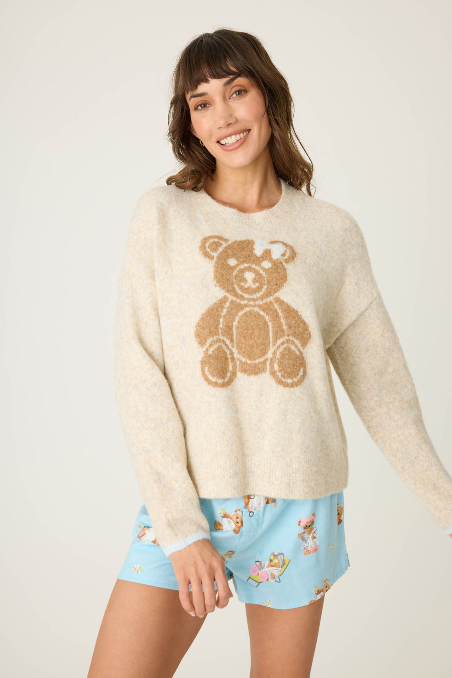 Teddy Bear Snuggle Sweater