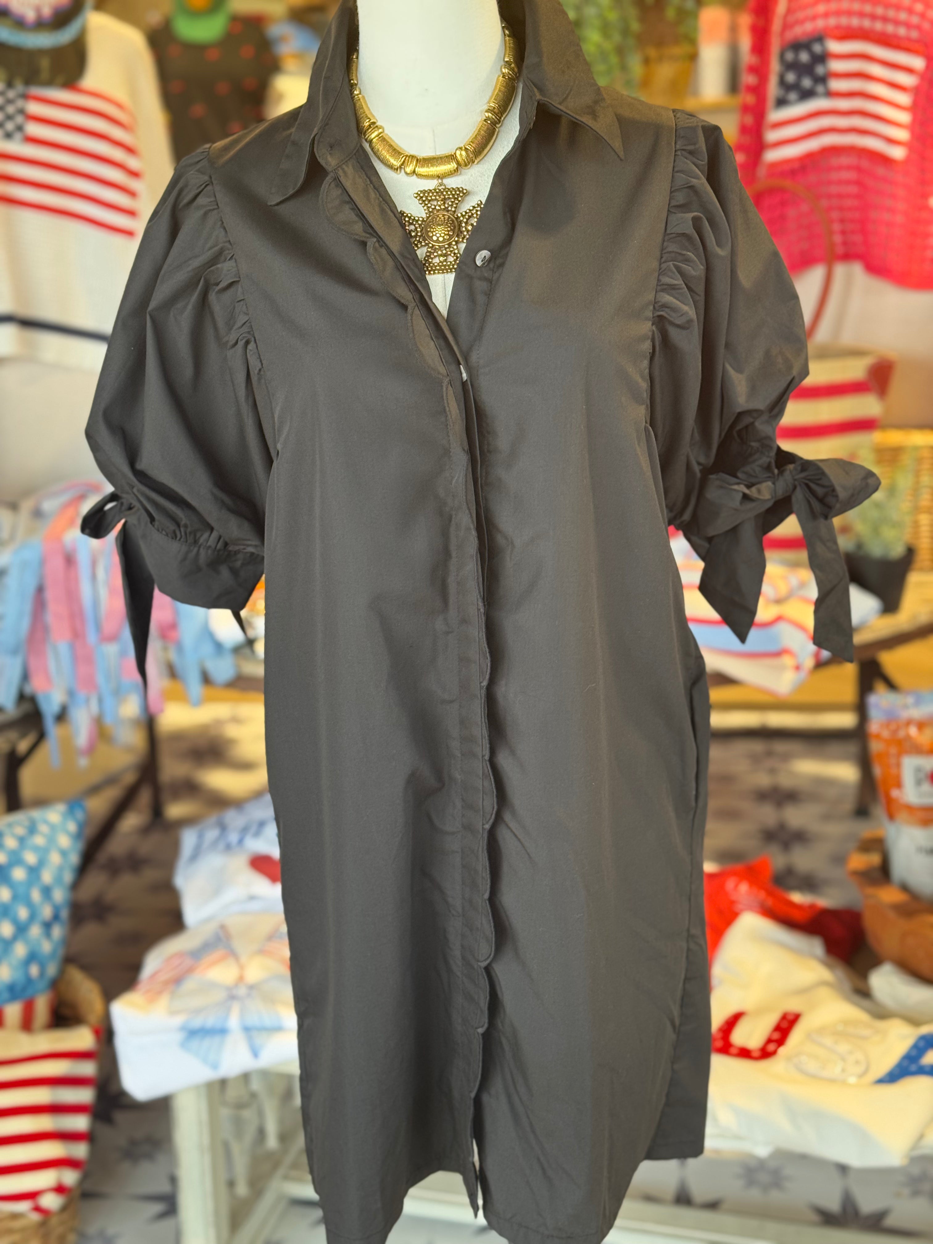 Angela Black Dress The Golden Antler Boutique Angela Black Dress The Golden Antler Boutique