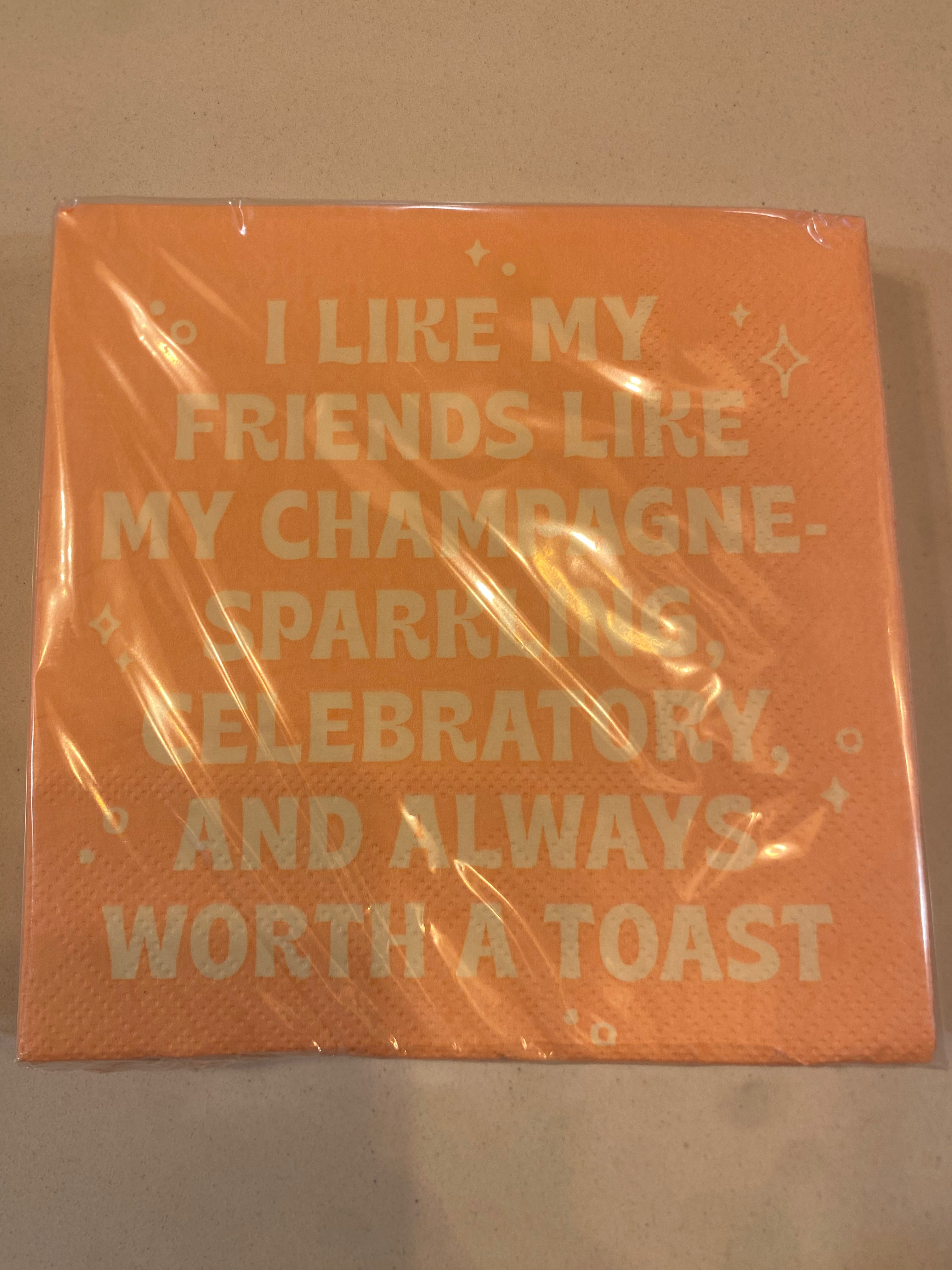 Festive Cocktail Napkins-Assorted