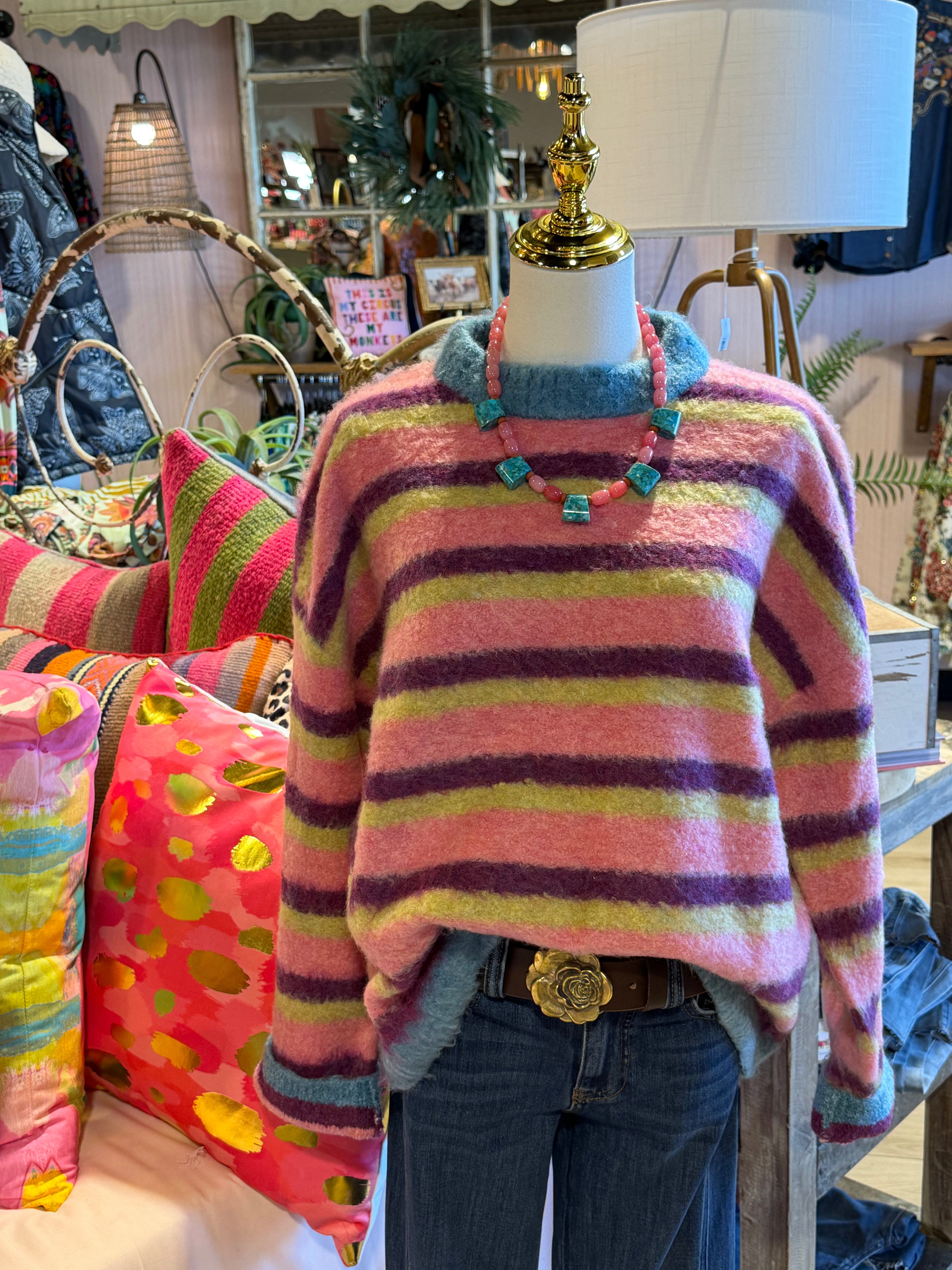 Color Brushed Sweater