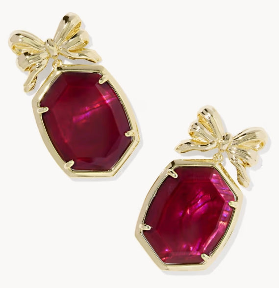 Daphne Bow Earrings ( 3 Styles)