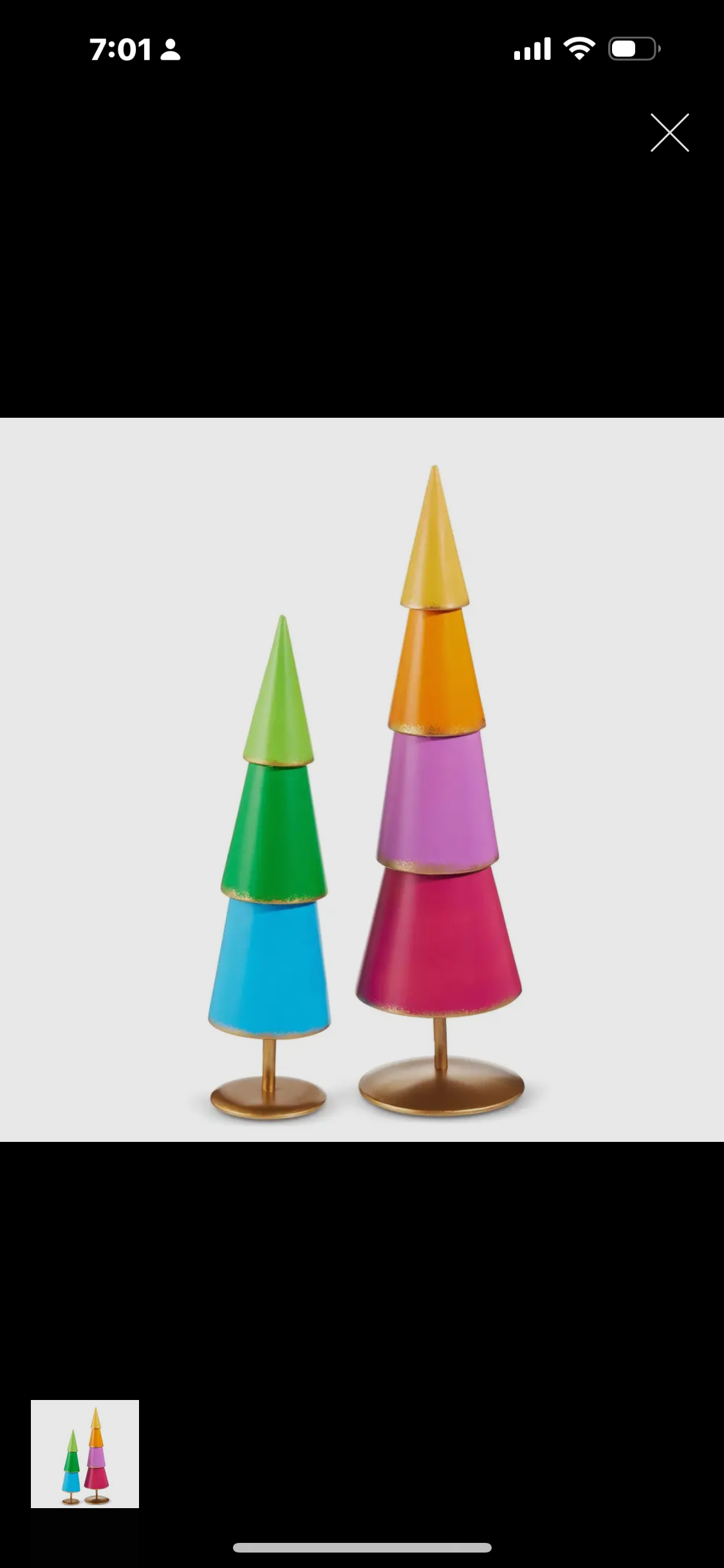 Color Block Trees ( 2 Sizes)