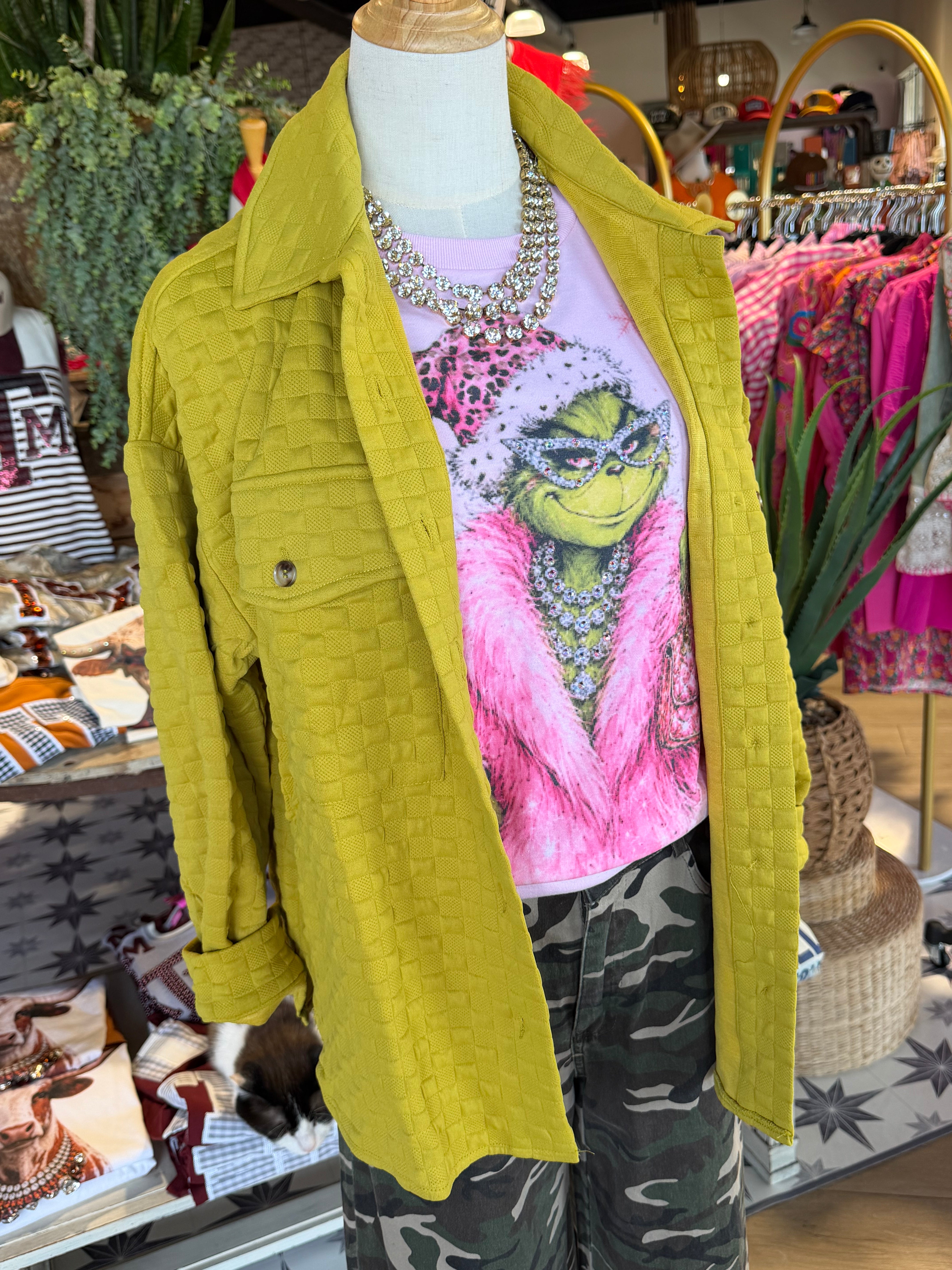 Lime Shacket