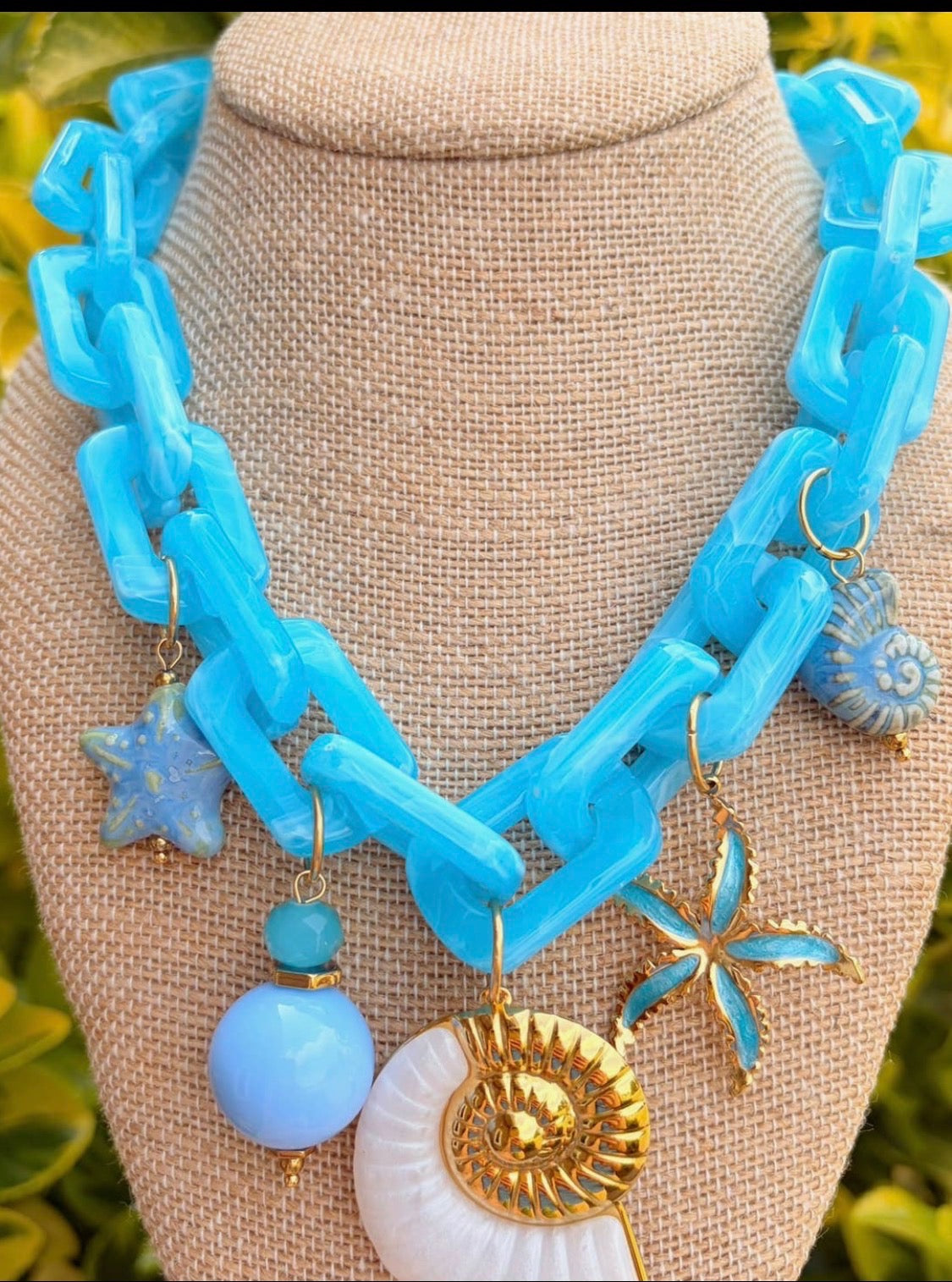 Starfish Charm Necklace