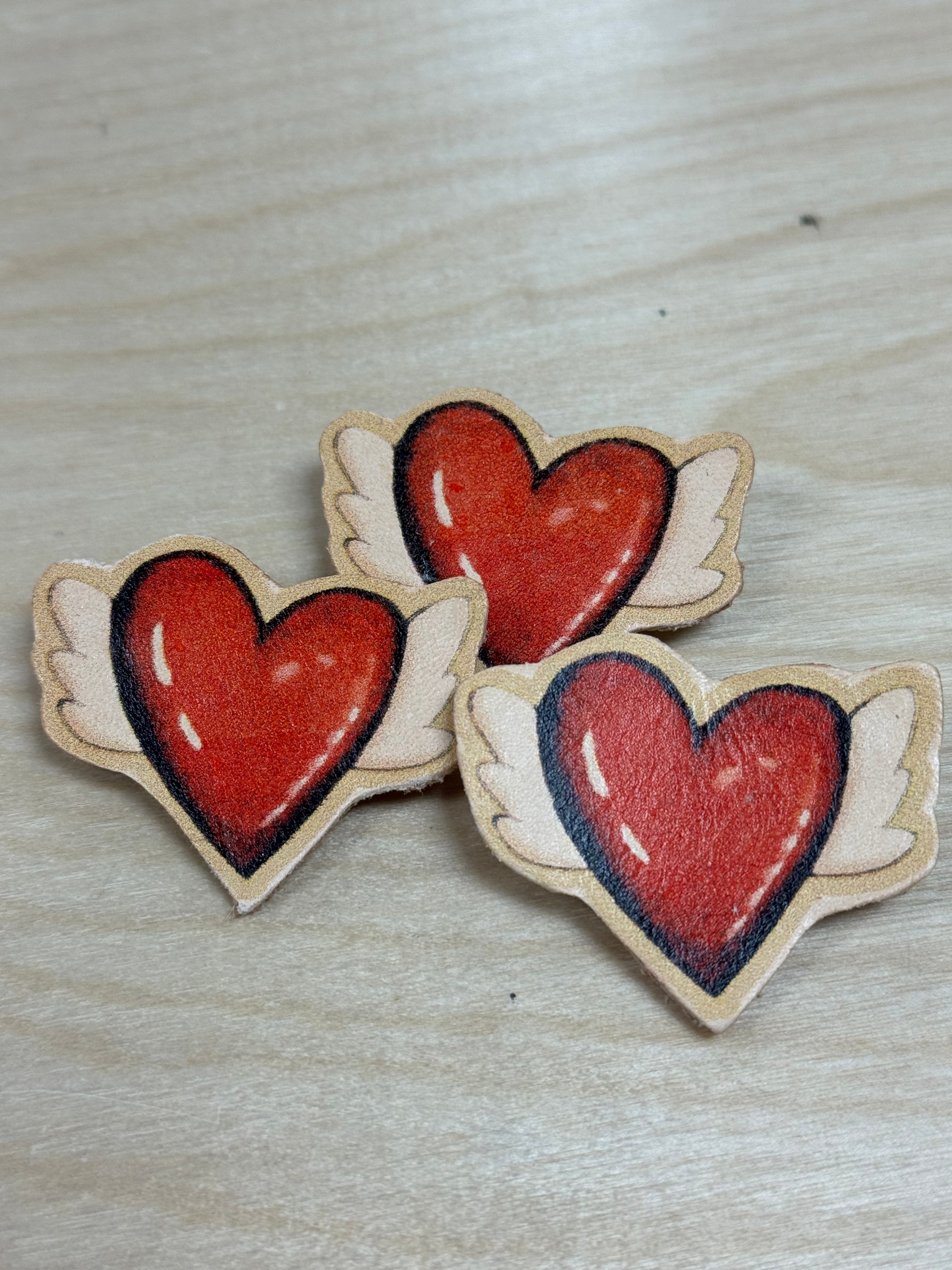 Heart Scarf Pins