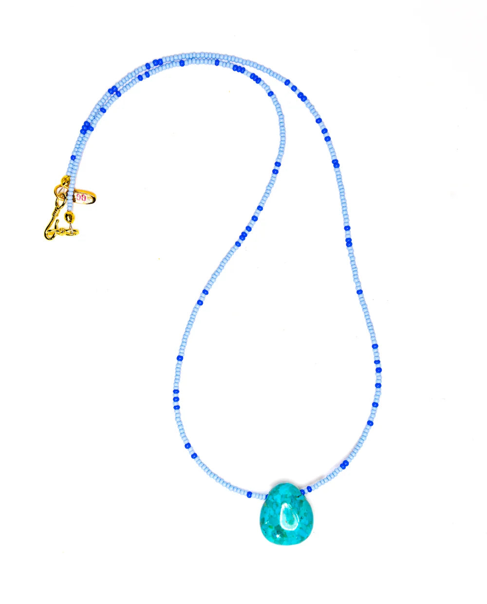 Turquoise Triangle Drop