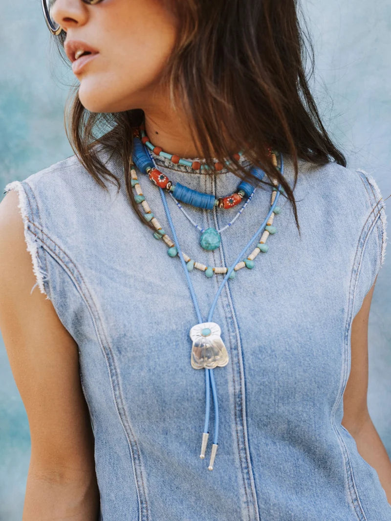Turquoise Triangle Drop