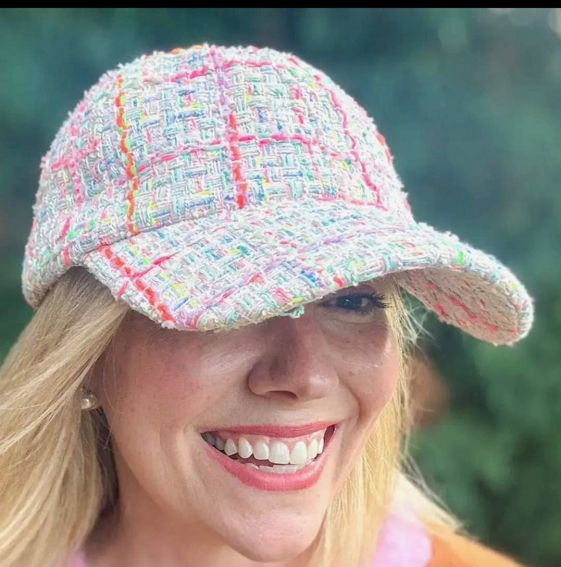 Tweed  Baseball Cap