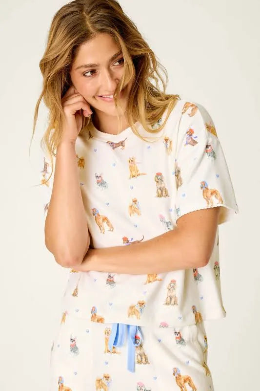 Puppy Pj Short Set ( Sold Separately)