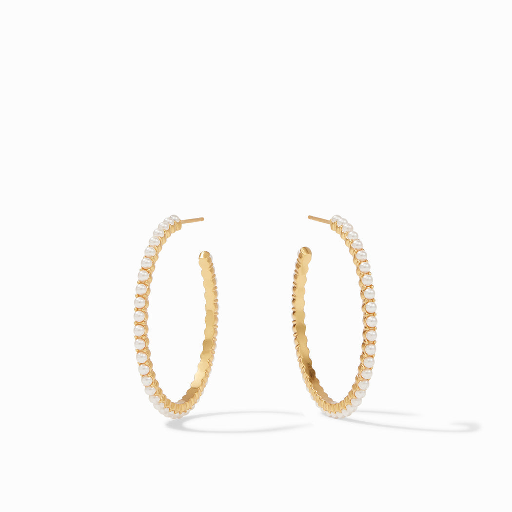 Juliet Pearl Hoops