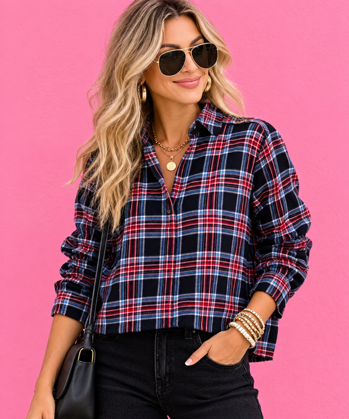Jodie Plaid Shirt