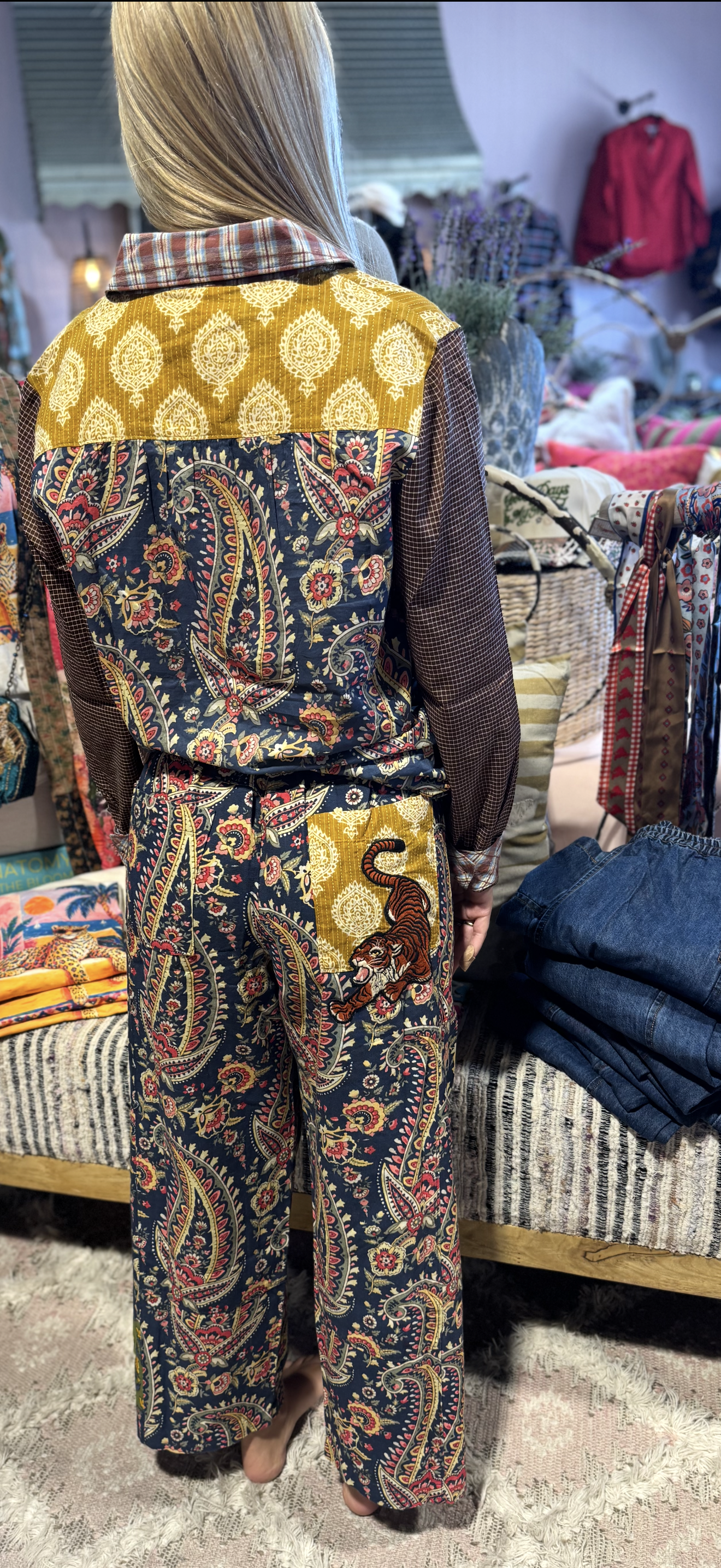 Tiger Patch Pant Set ( sold separately)