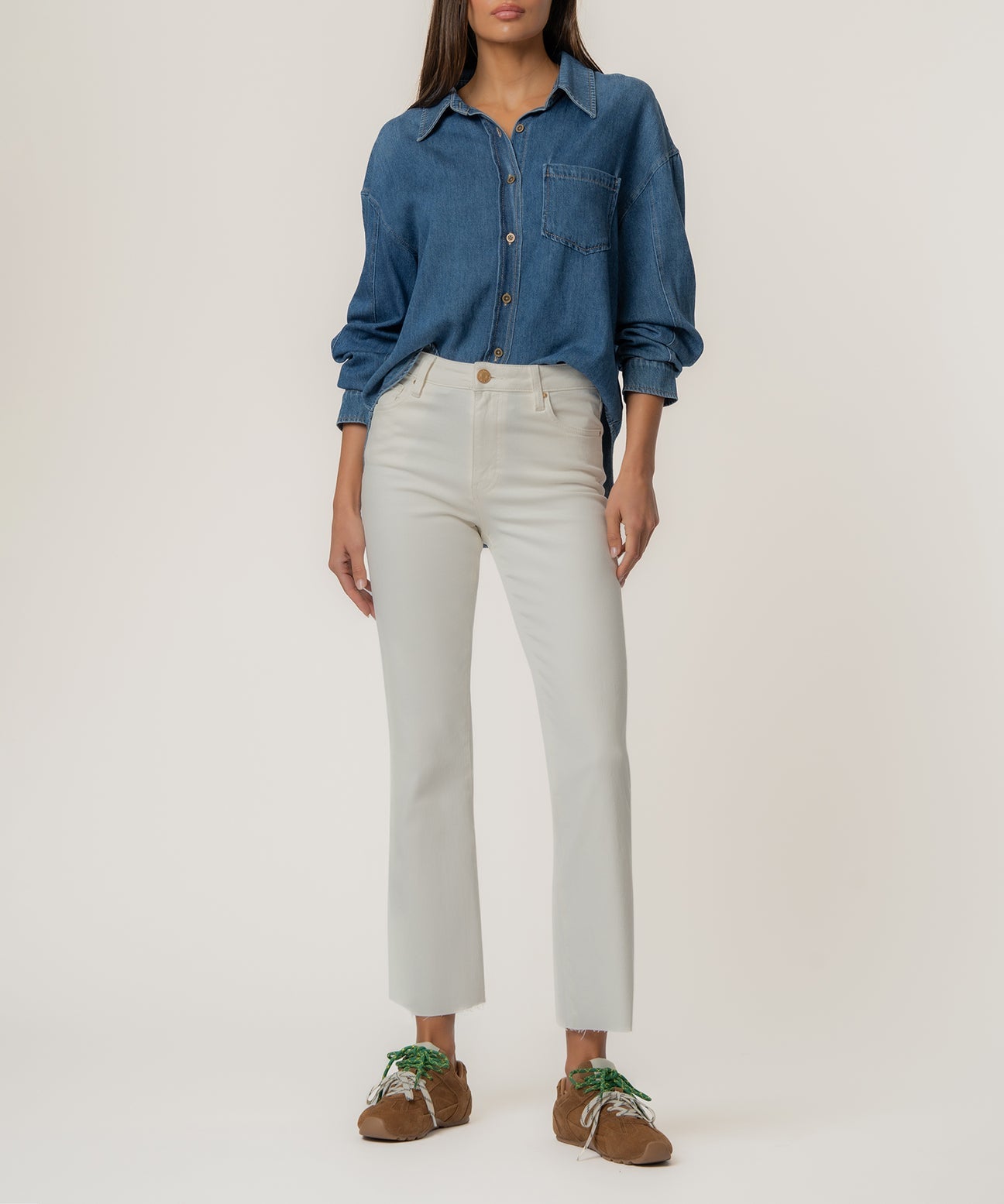 Mandy Ankle Flare Jeans