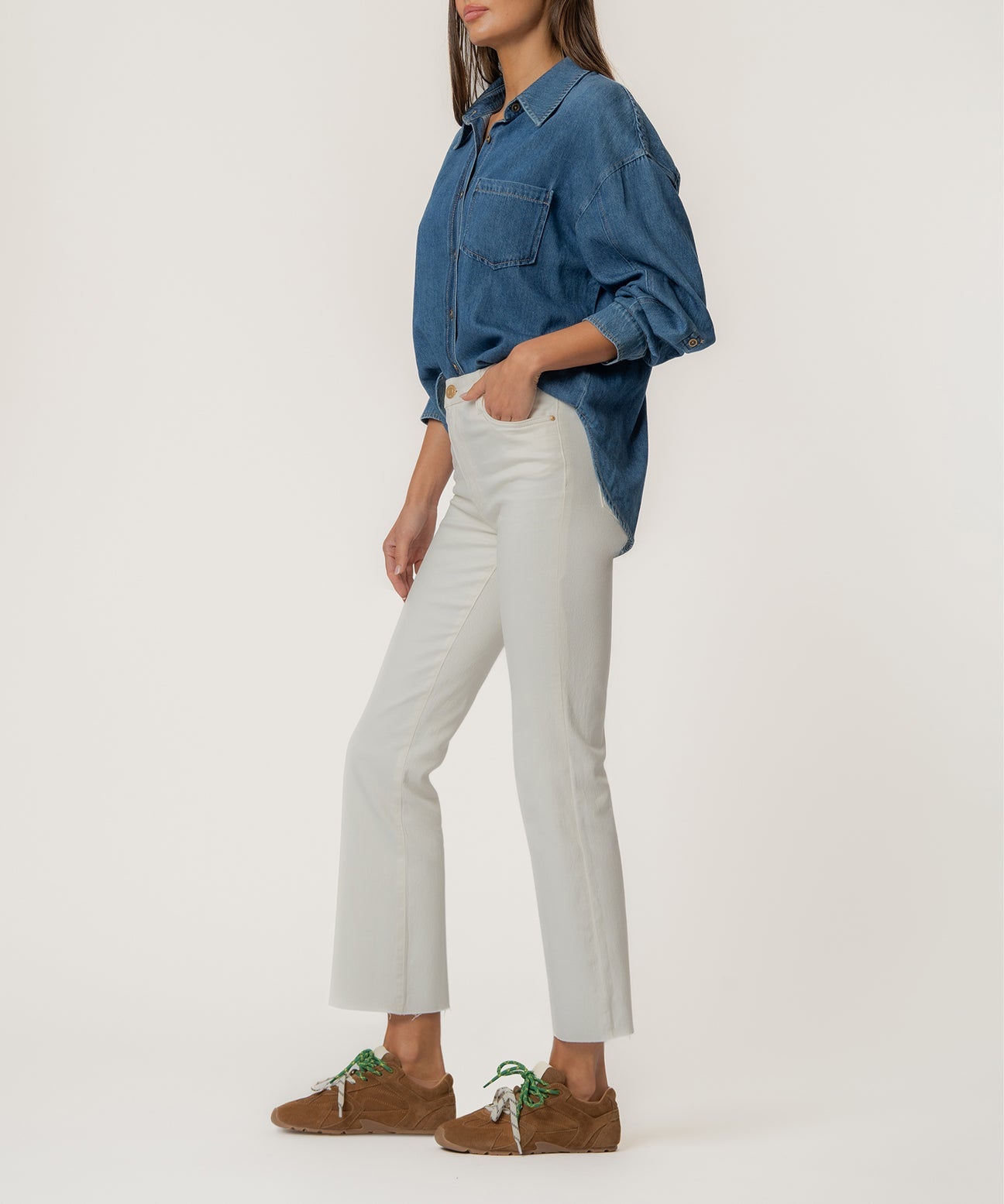 Mandy Ankle Flare Jeans