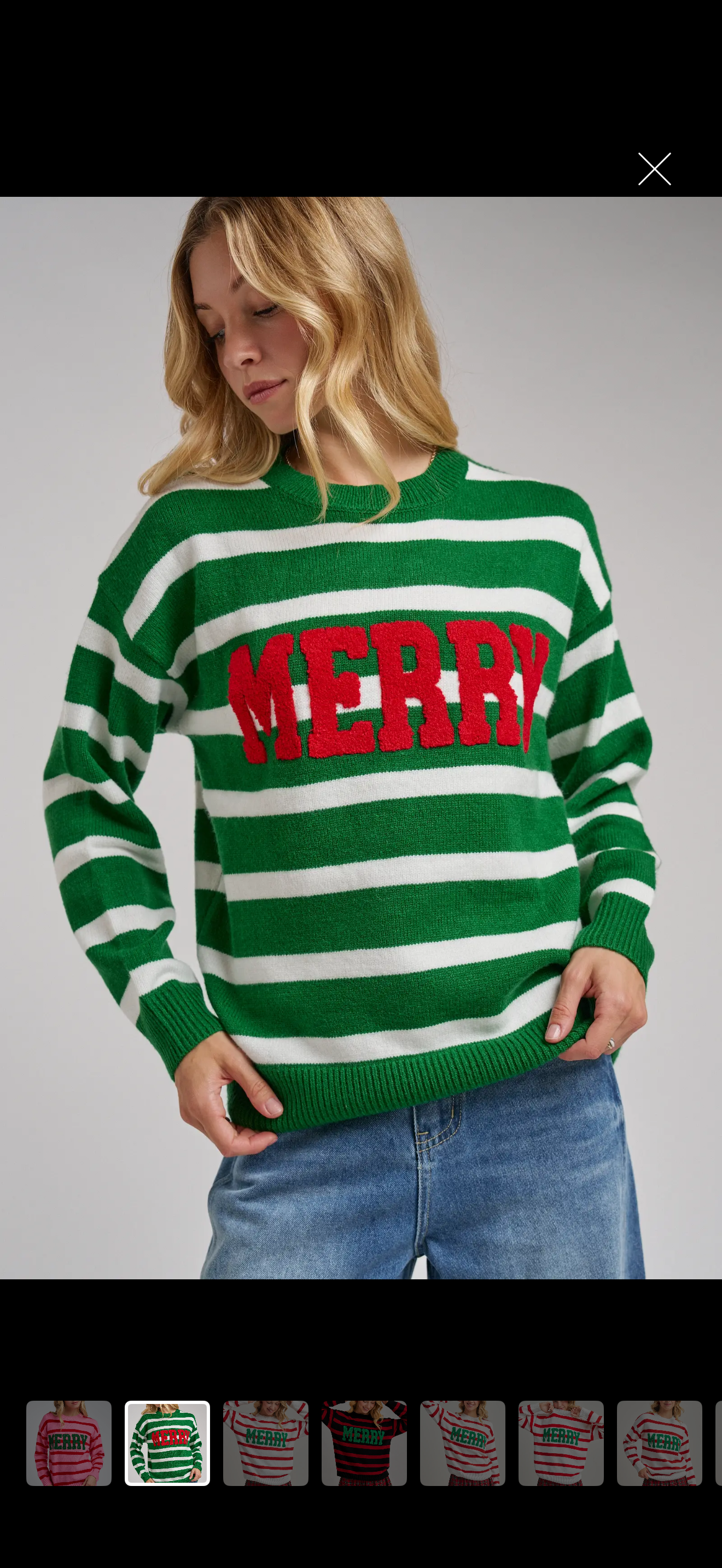 MERRY CHENILLE HOLIDAY SWEATER
