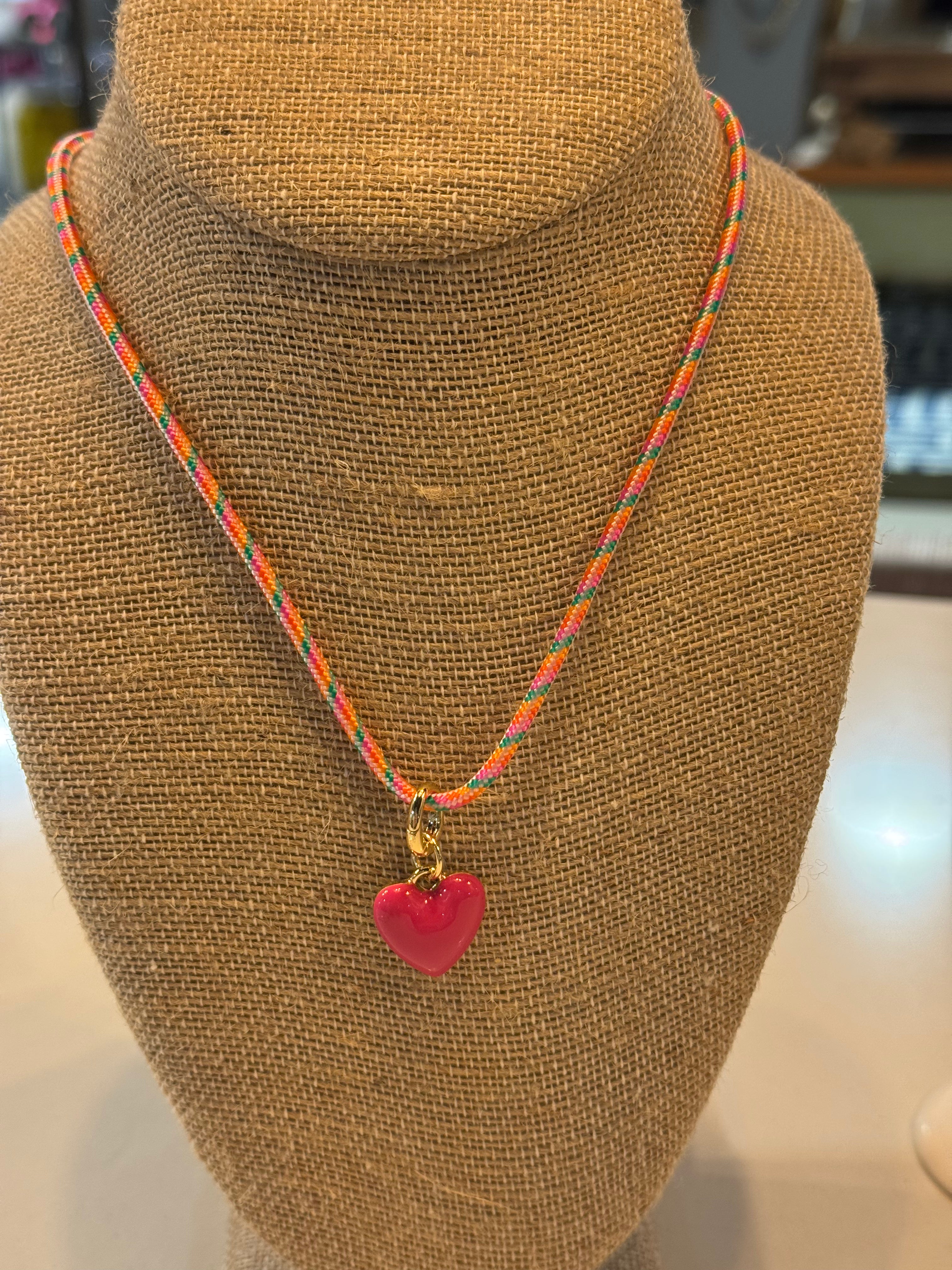 Goldie Heart Necklace-Assorted