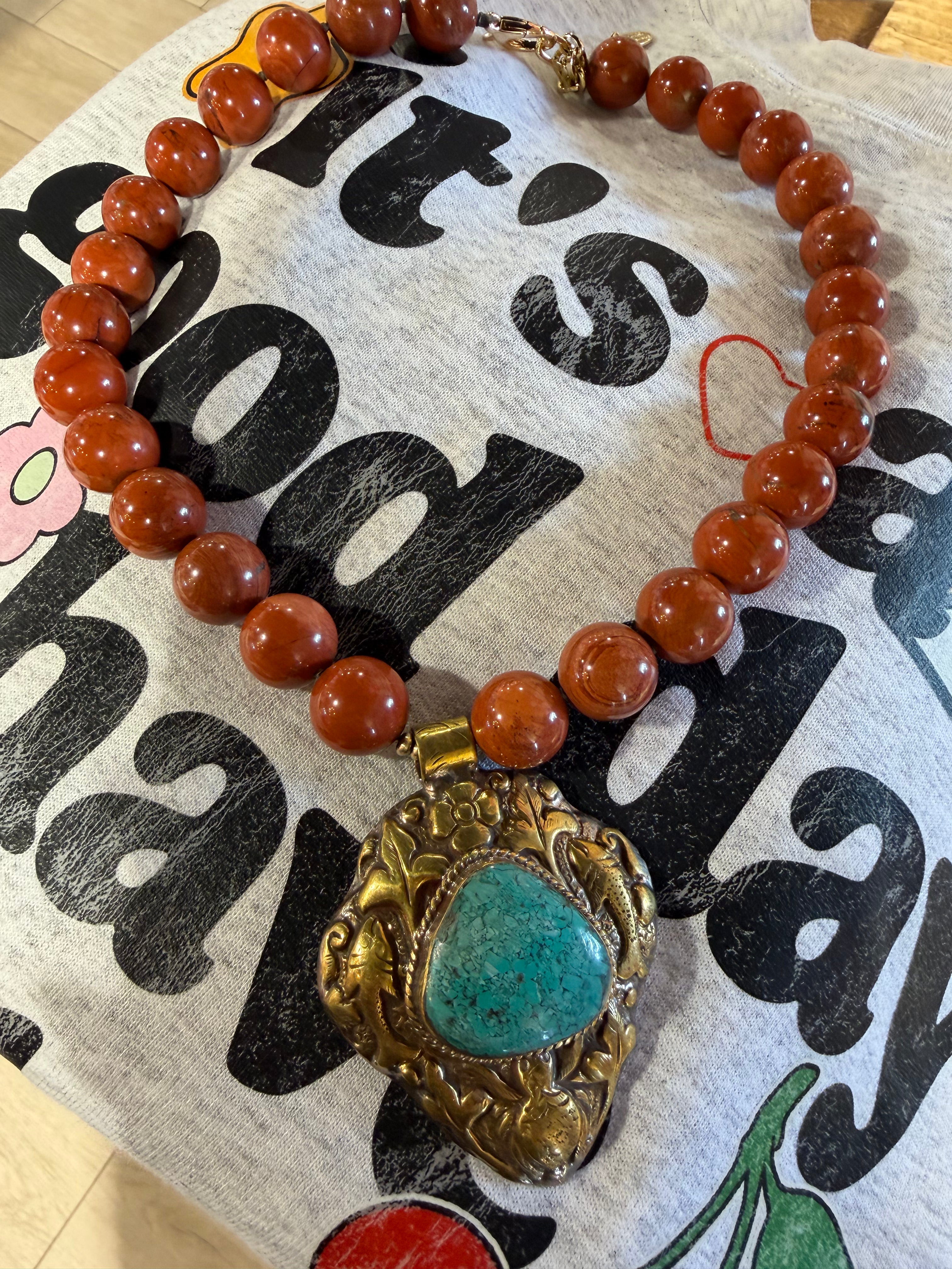 Red Jasper Necklace