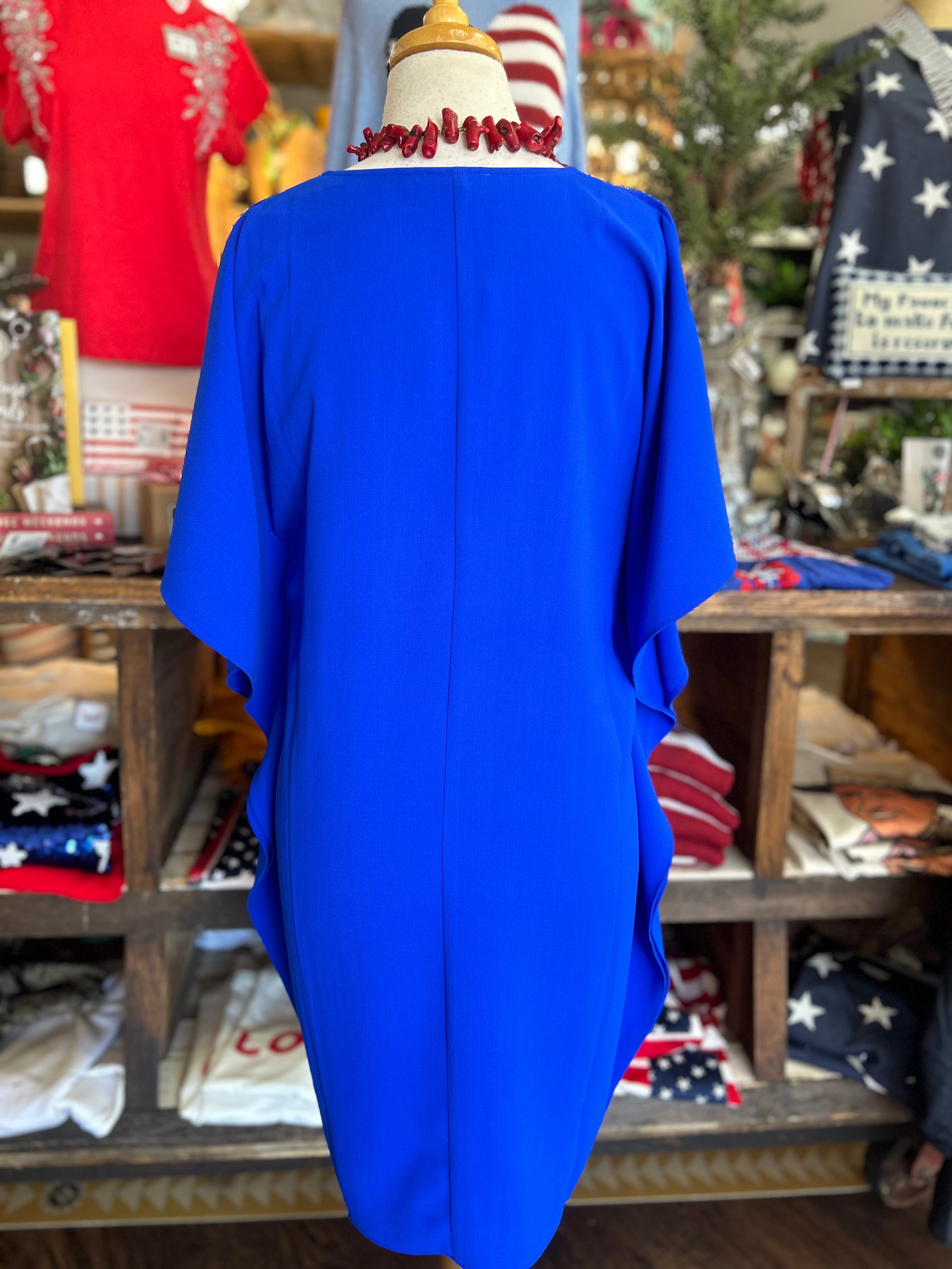 Blue Razzle Dress