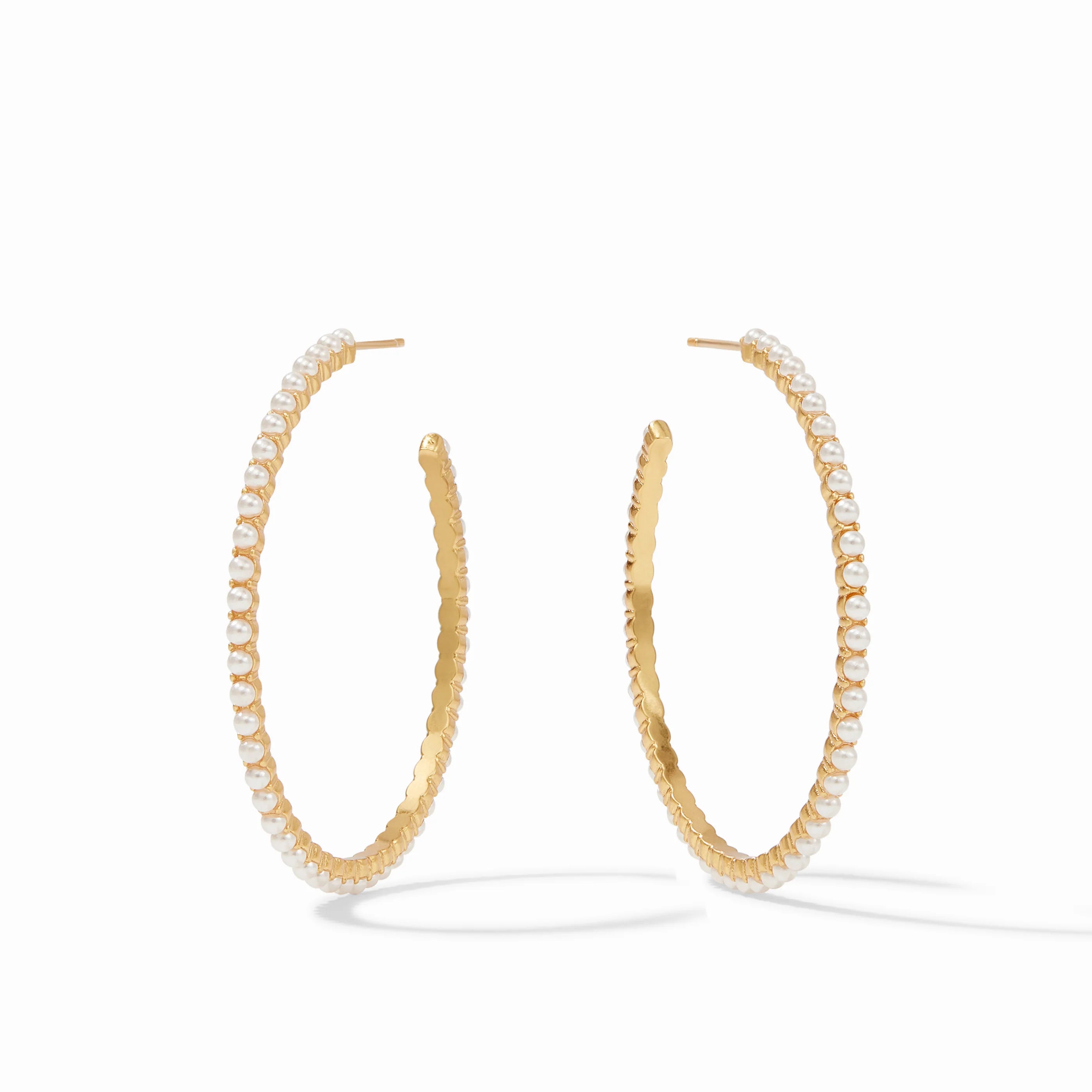 Juliet Pearl Hoops-Assorted
