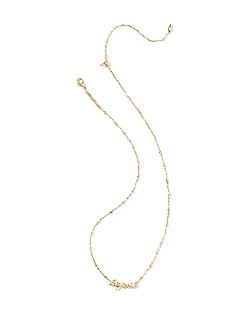 Big Sis Fish Water Pearl Gold Necklace
