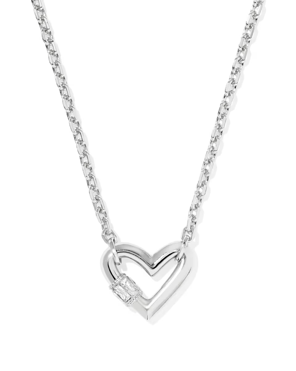 Emery Heart Pendant Necklace-Assorted