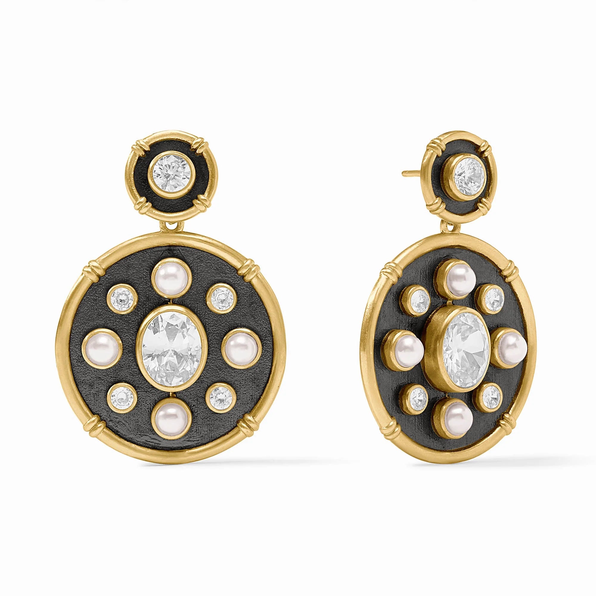 Tribeca Mixed Metal Statement Earring