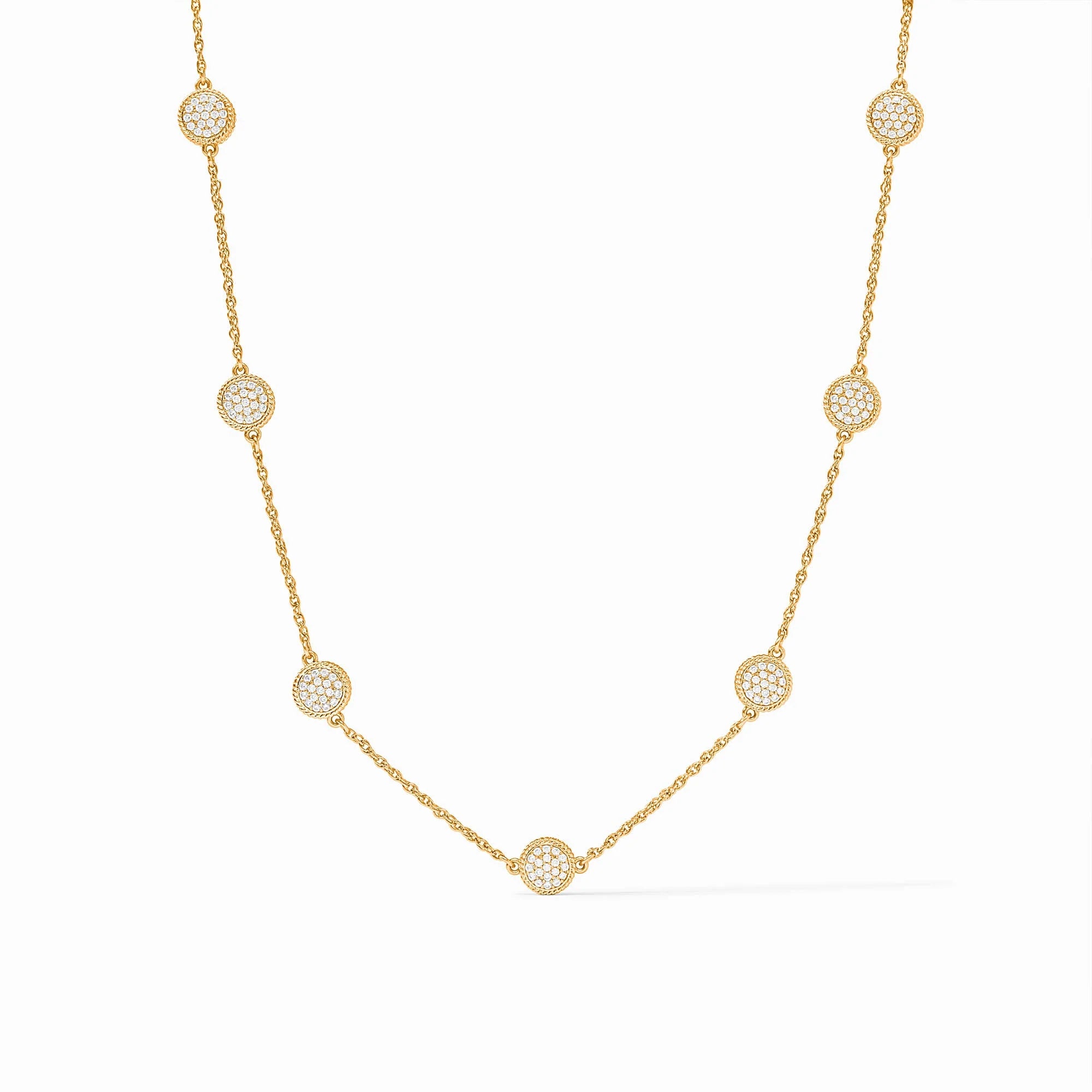 Windsor Gold Delicate Station Necklace