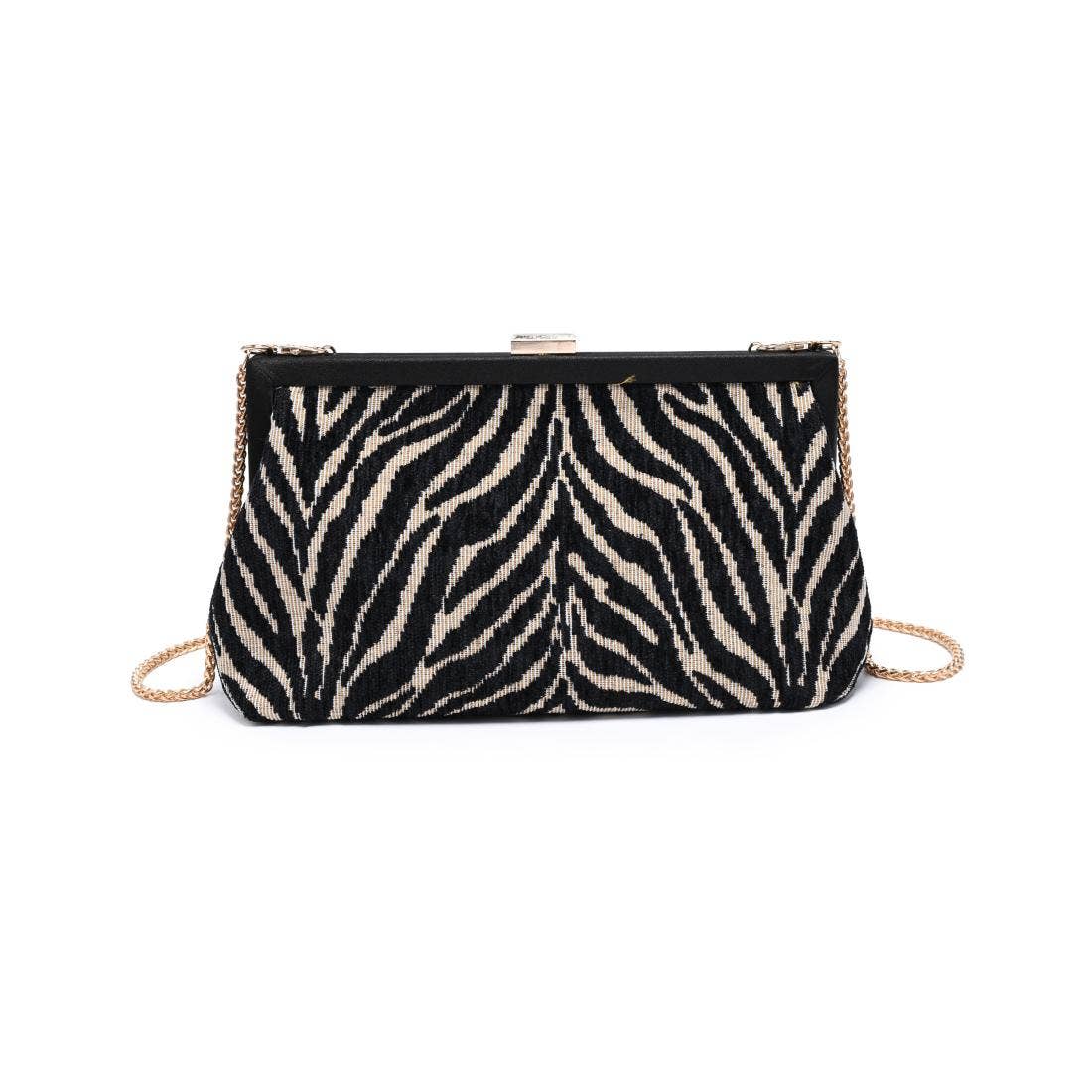 Samira - Zebra Evening Bag
