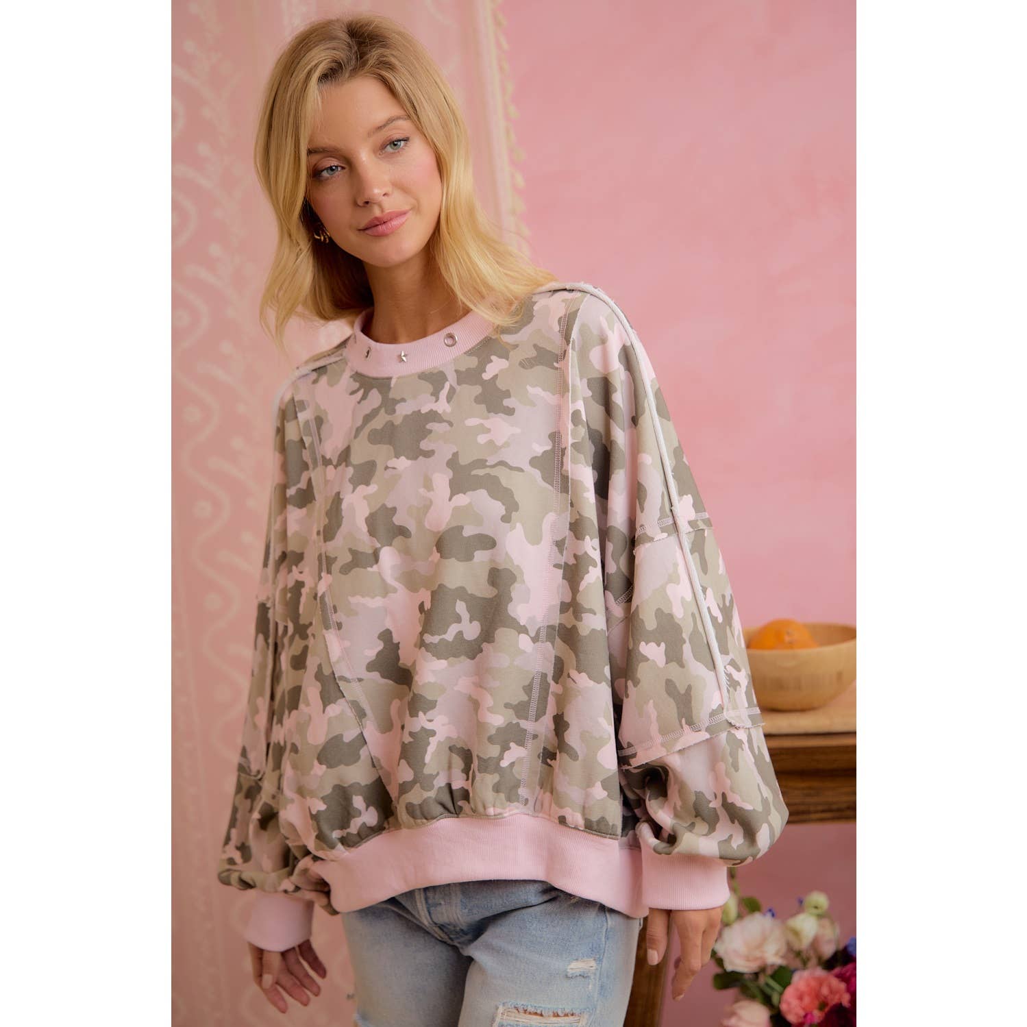 CAMOUGLAGE SWEATSHIRT