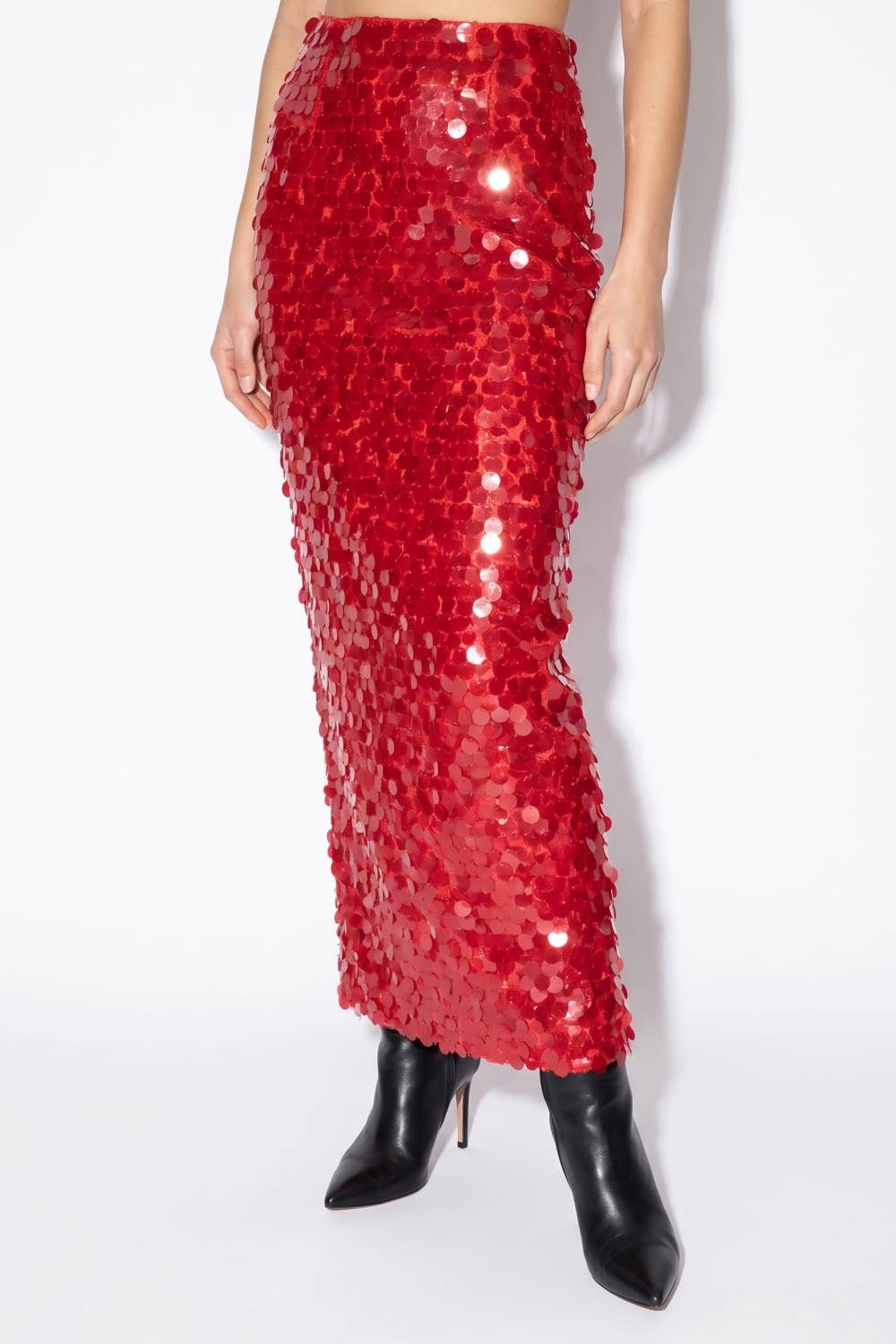 Paillette Sequin Maxi Skirt